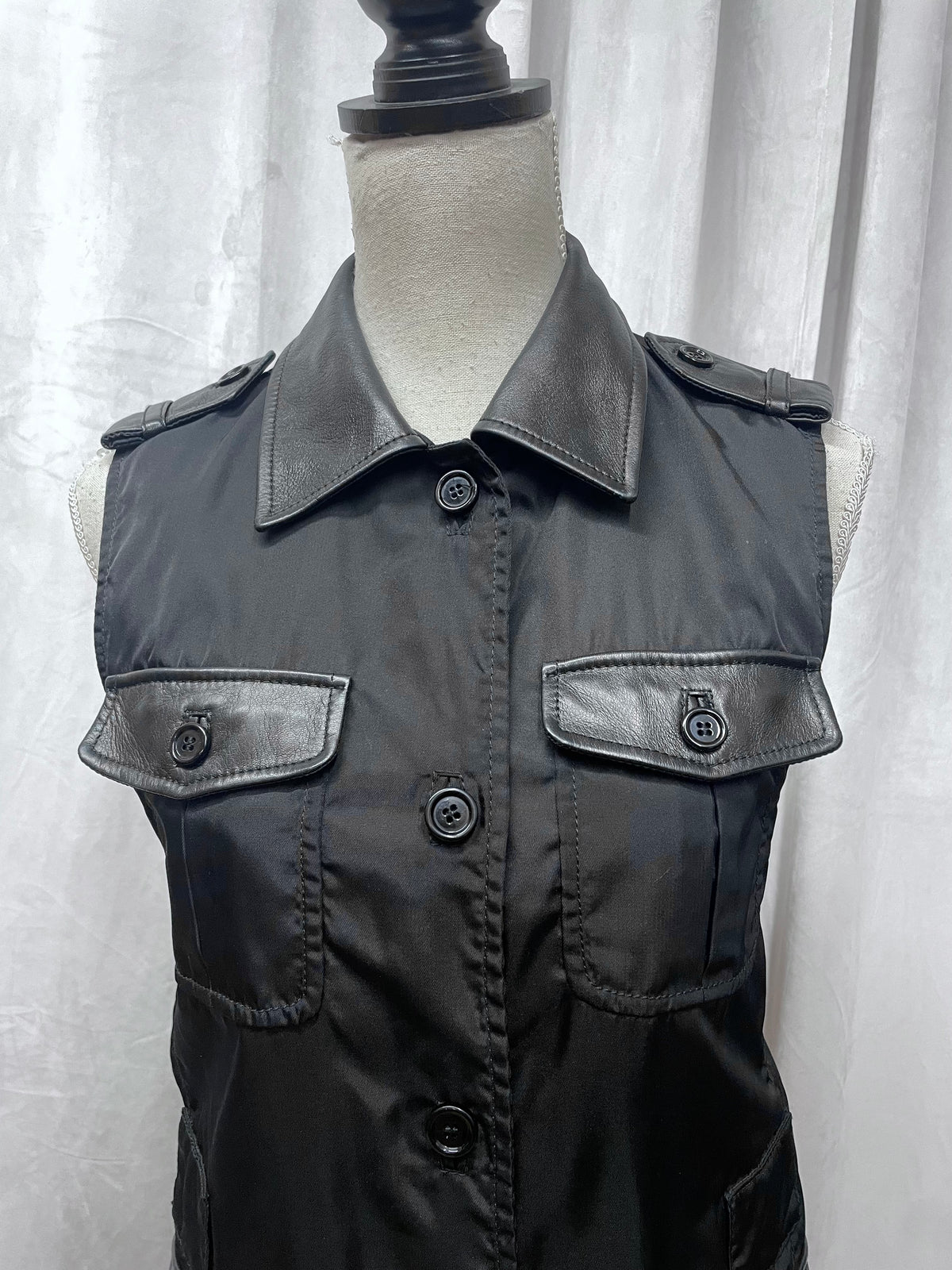 Prada nylon waistcoat, ca 1994