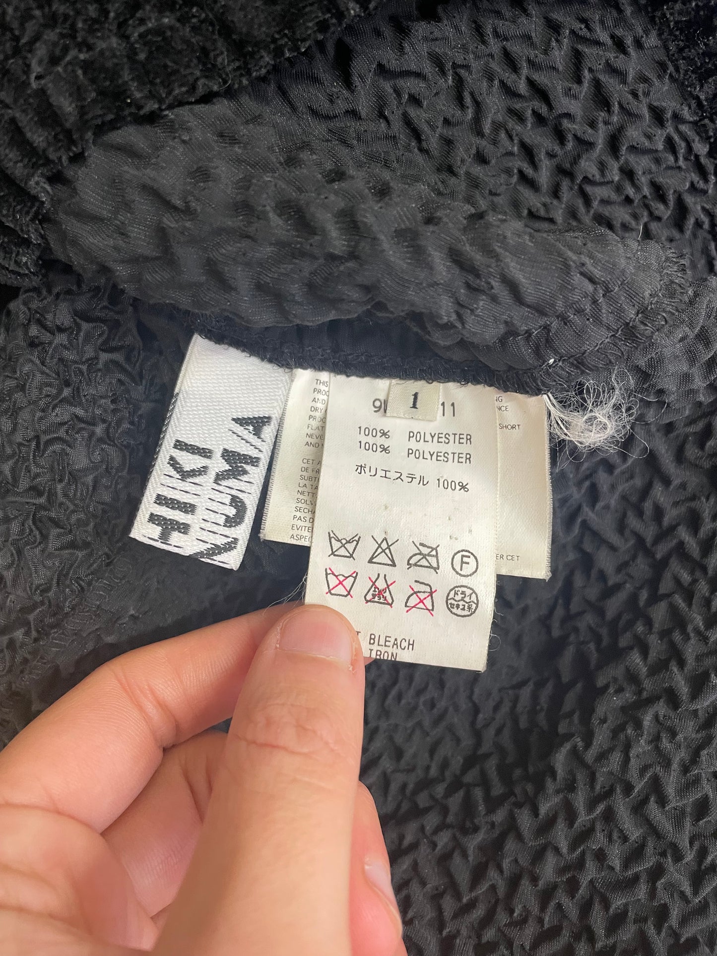 Yoshiki Hishinuma velvet set, 2000's