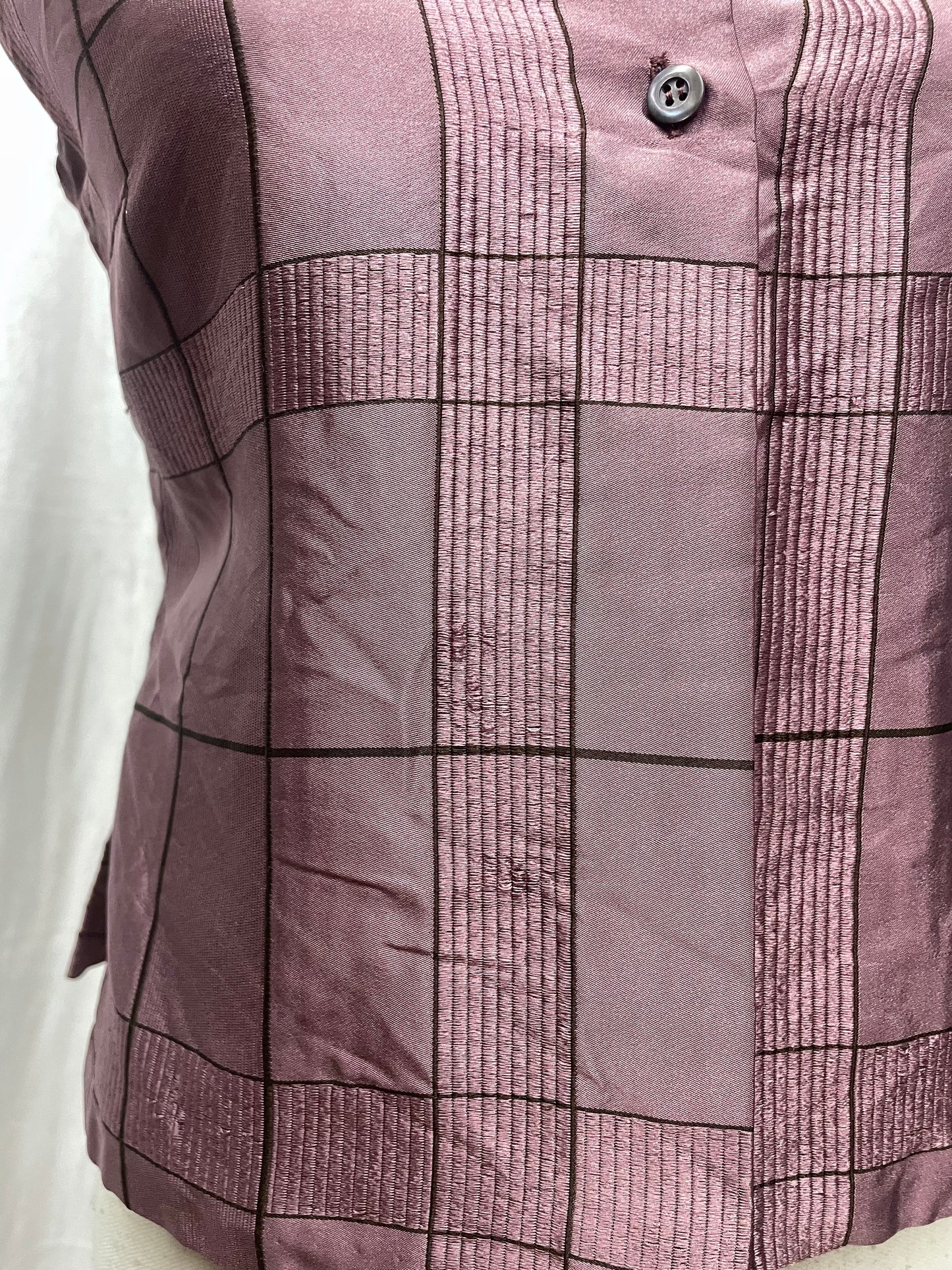 Prada silk suit, Fall 1997