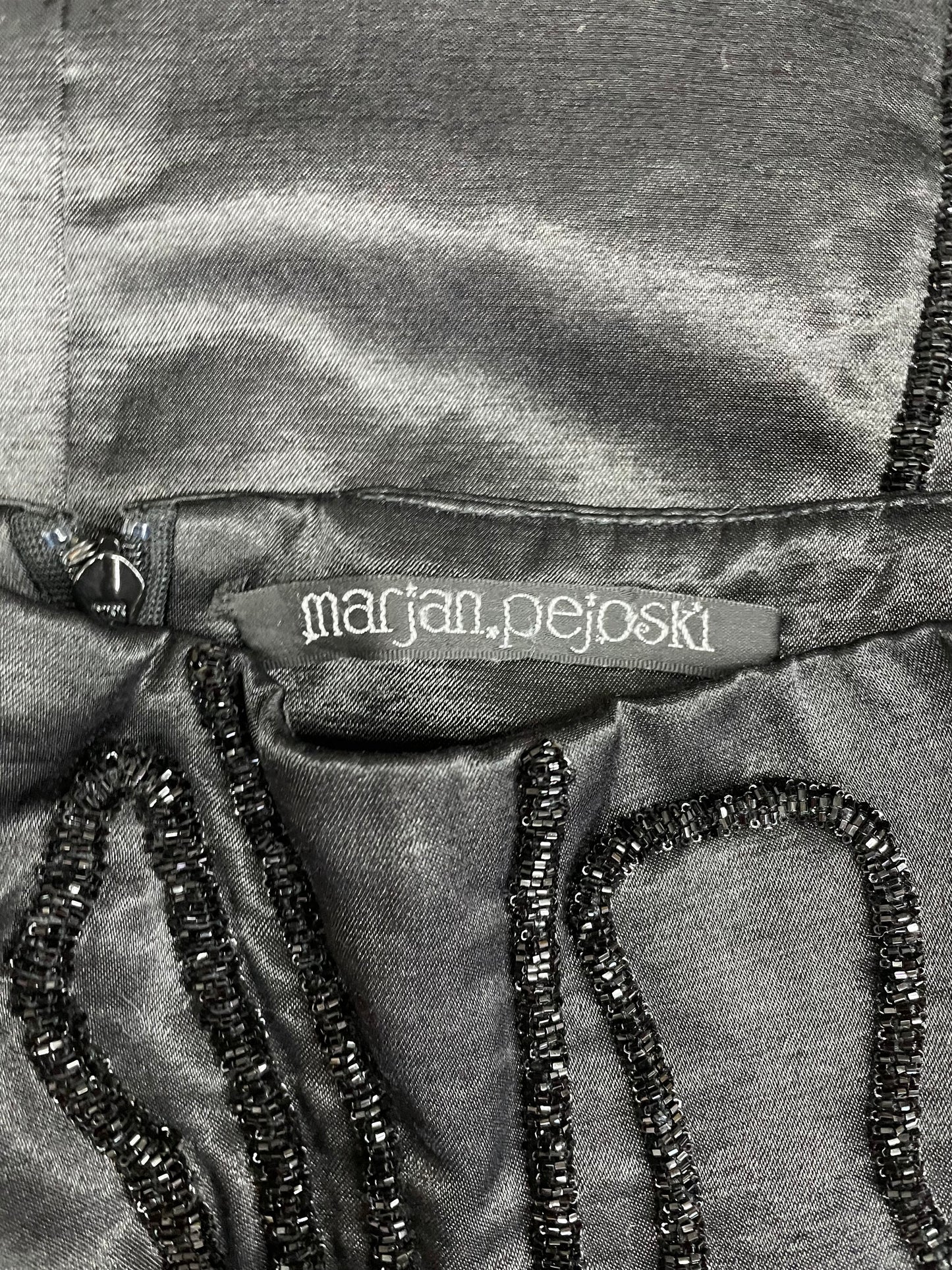 Marjan Pejoski beaded skirt, early 2000’s