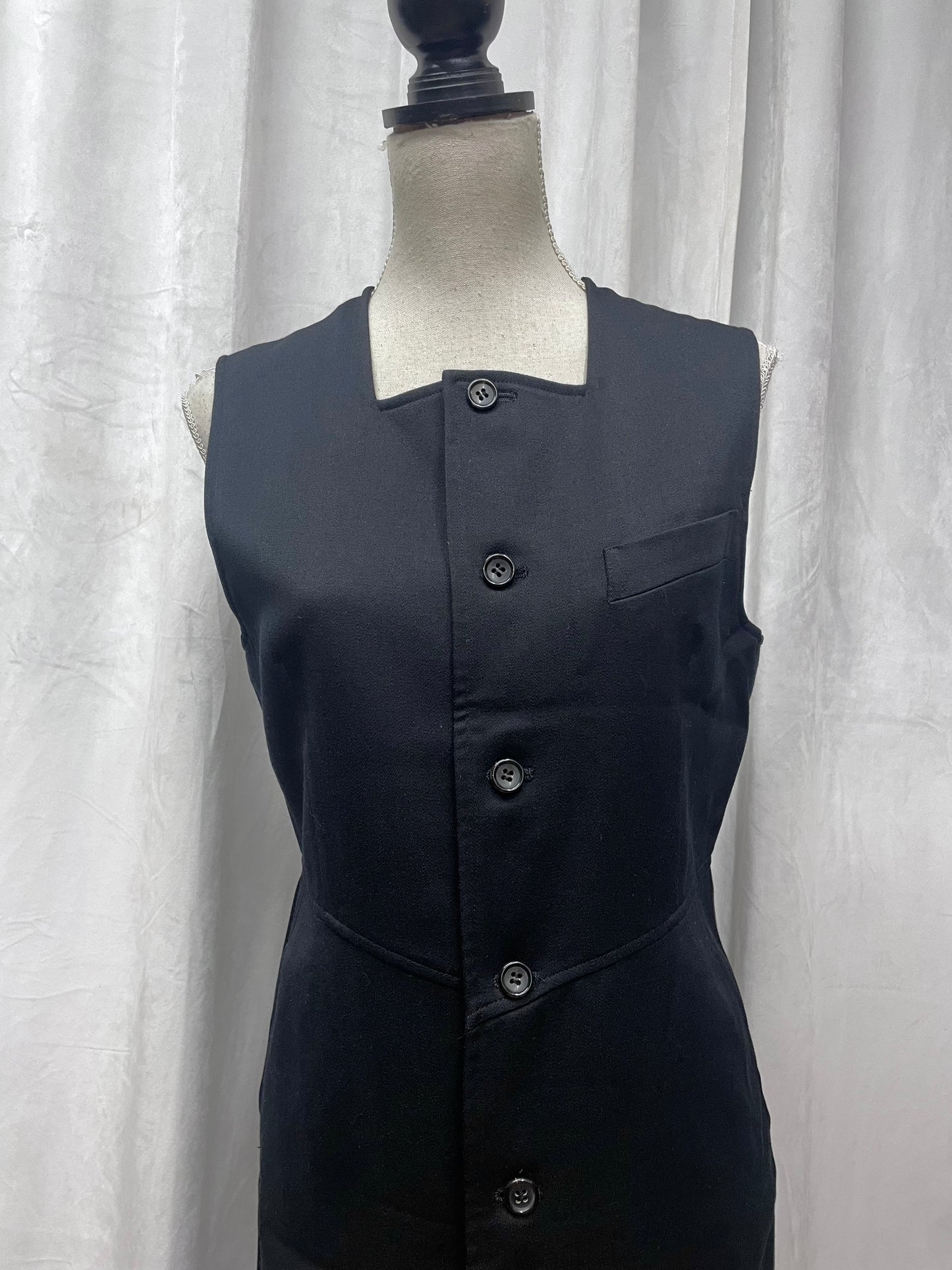 Comme des Garçons tricot waistcoat dress, 1992