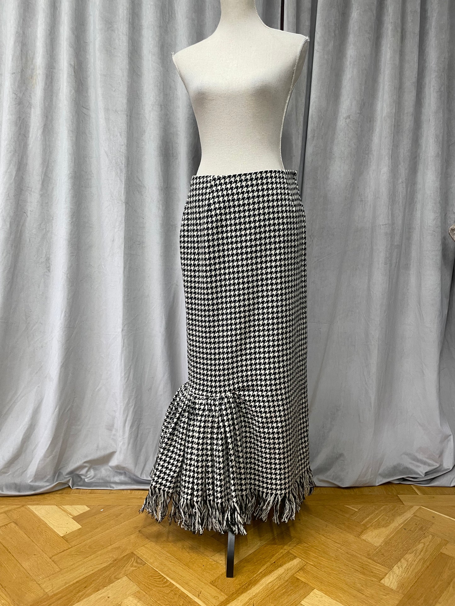 Yohji Yamamoto houndstooth skirt, Fall 2003