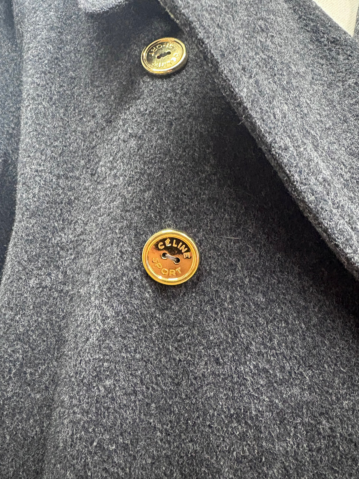 Celine coat, 1980’s