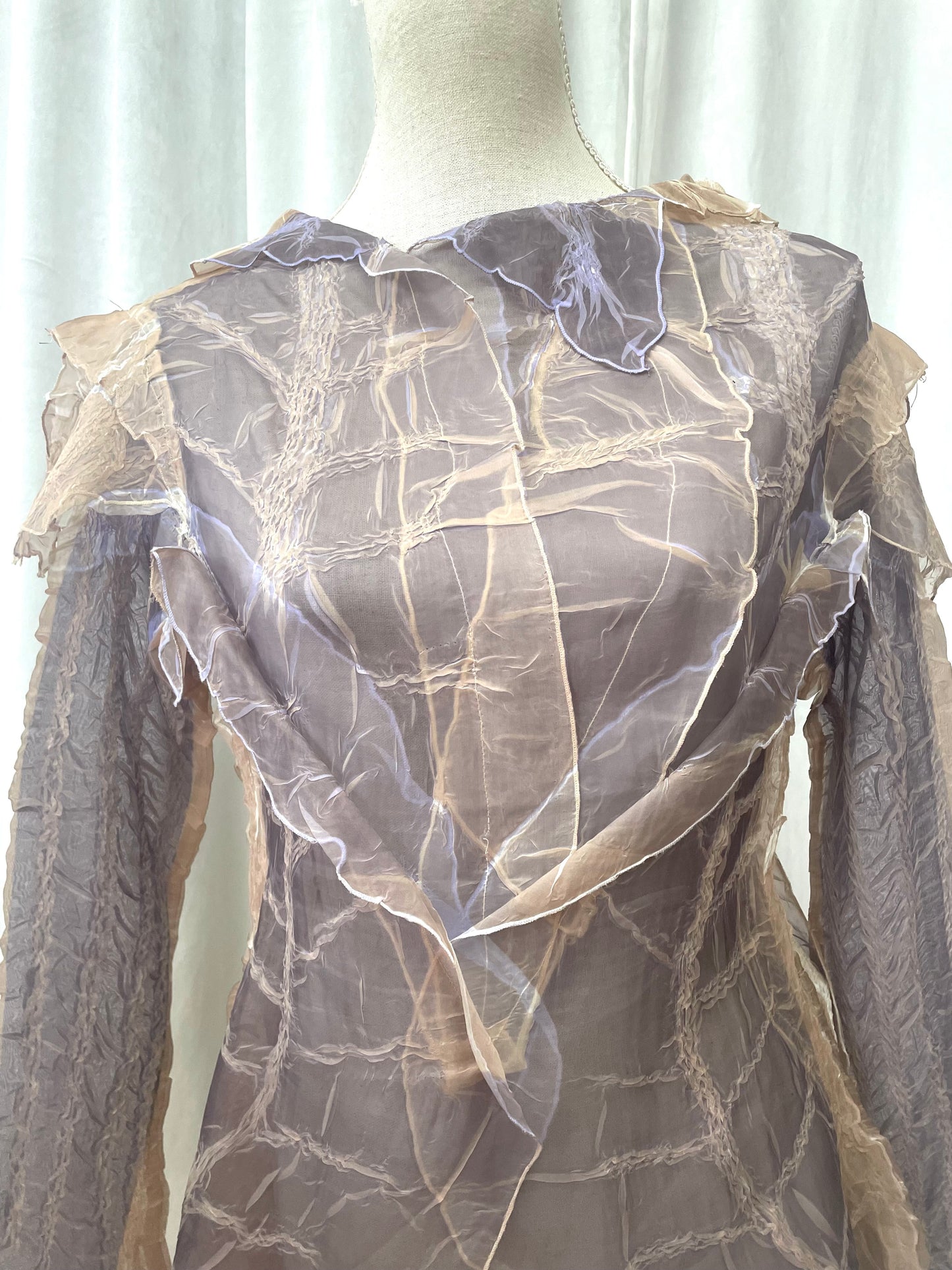 Yoshiki Hishinuma, acid dye blouse, late 1990’s