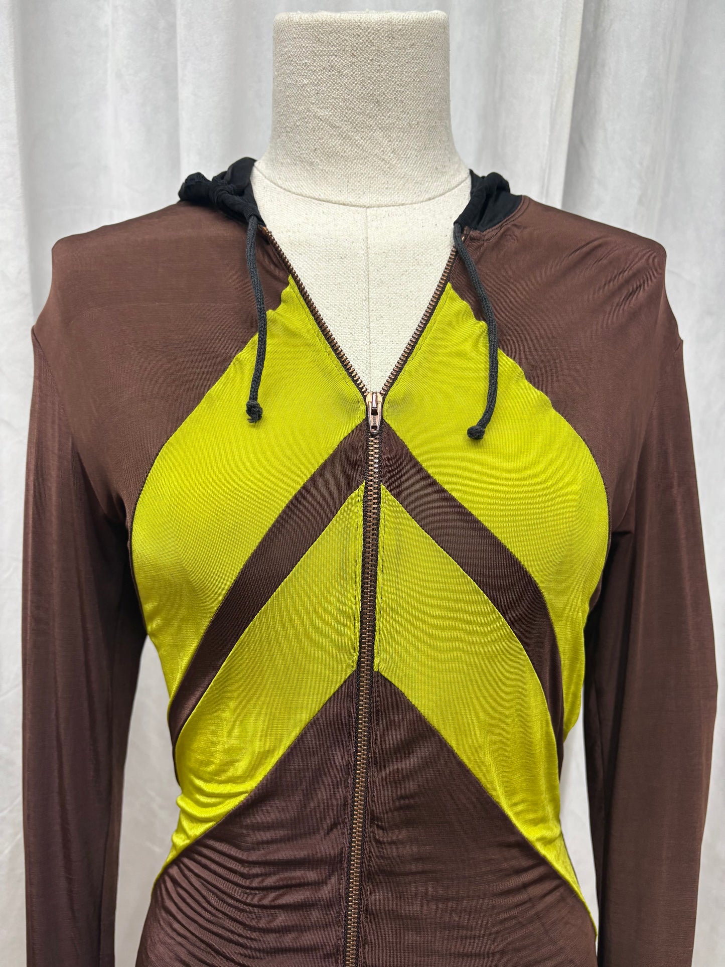 Junior Gaultier hoodie, Spring 1990 ’Rap’sodie in blue’