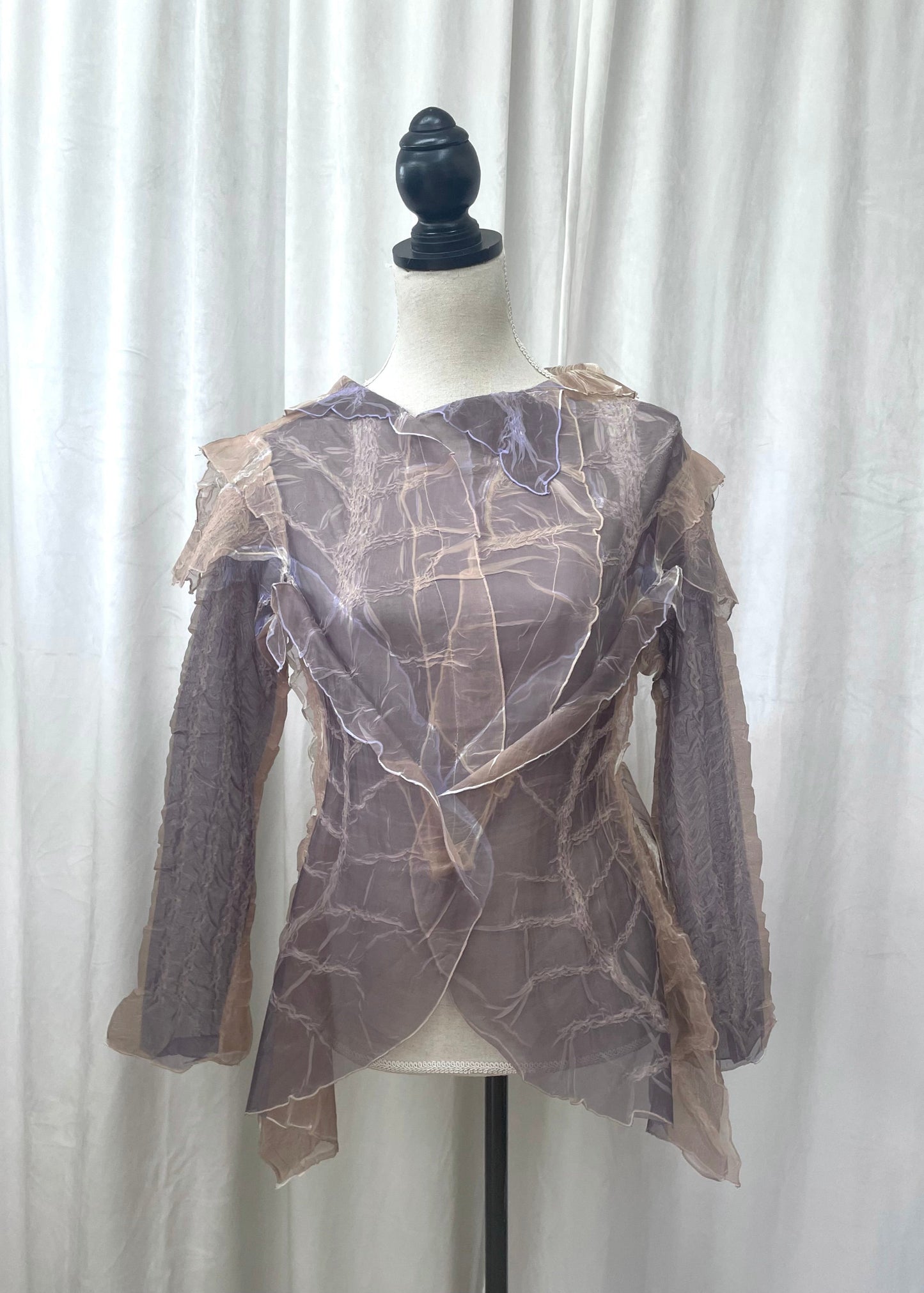 Yoshiki Hishinuma, acid dye blouse, late 1990’s