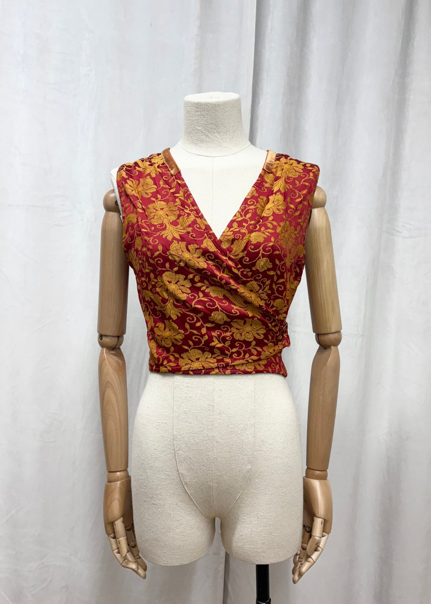 Dries van Noten wrap top, Fall 1997