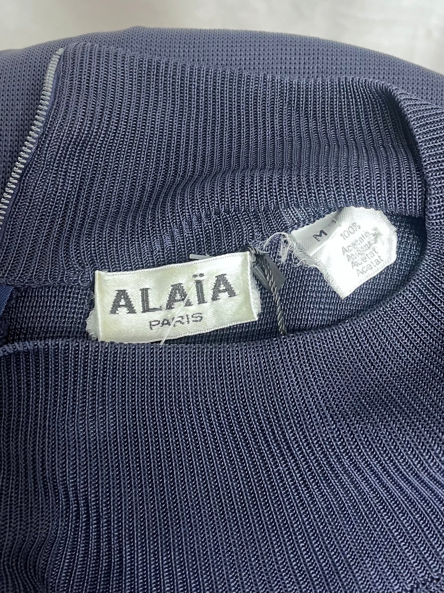 Alaïa jersey dress, Fall 1986