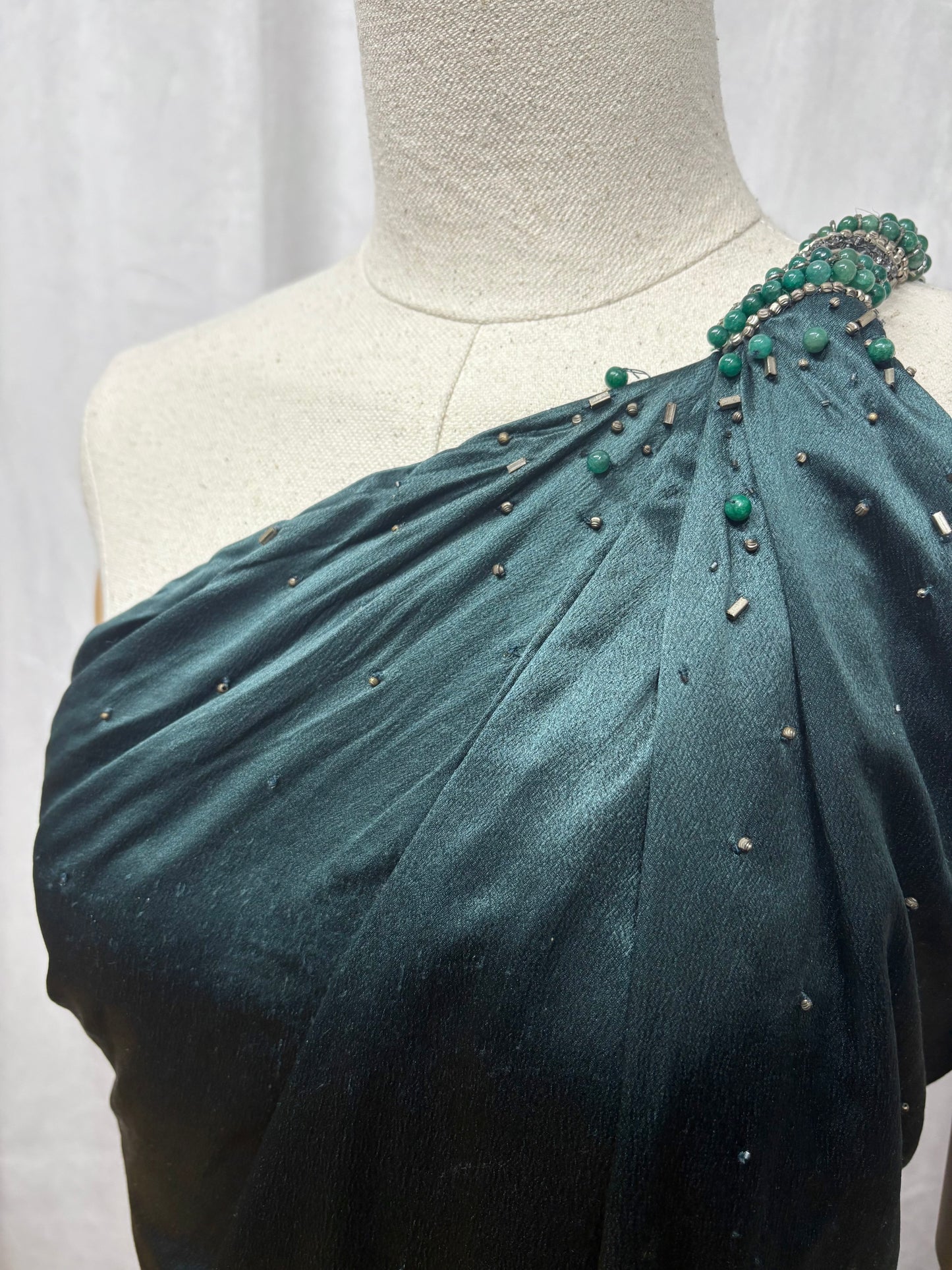 Roberto Cavalli beaded silk gown, 2000’s