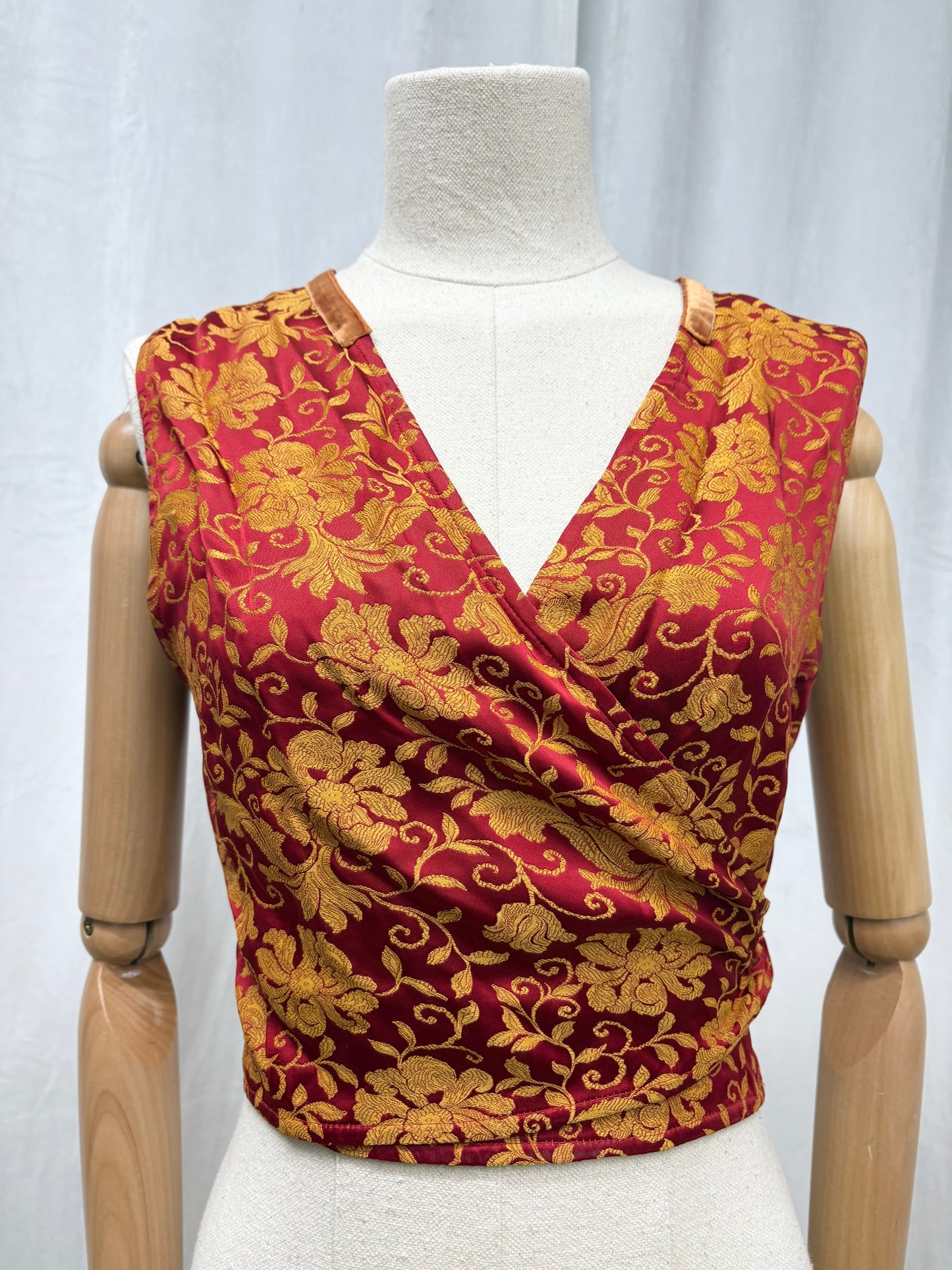 Dries van Noten wrap top, Fall 1997