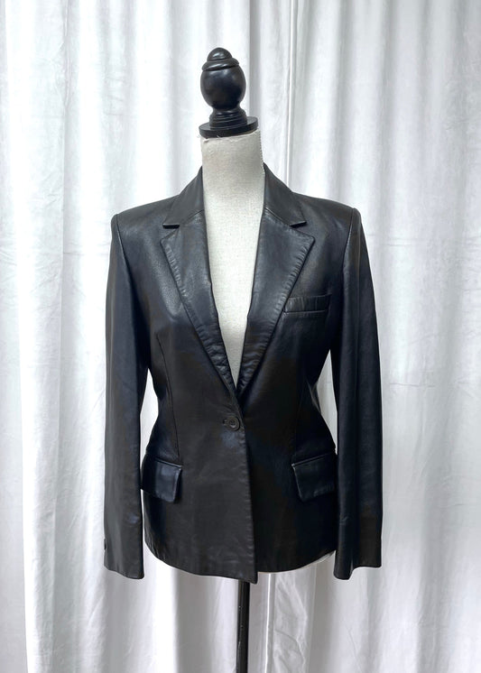 Versus Gianni Versace leather jacket, 1990's