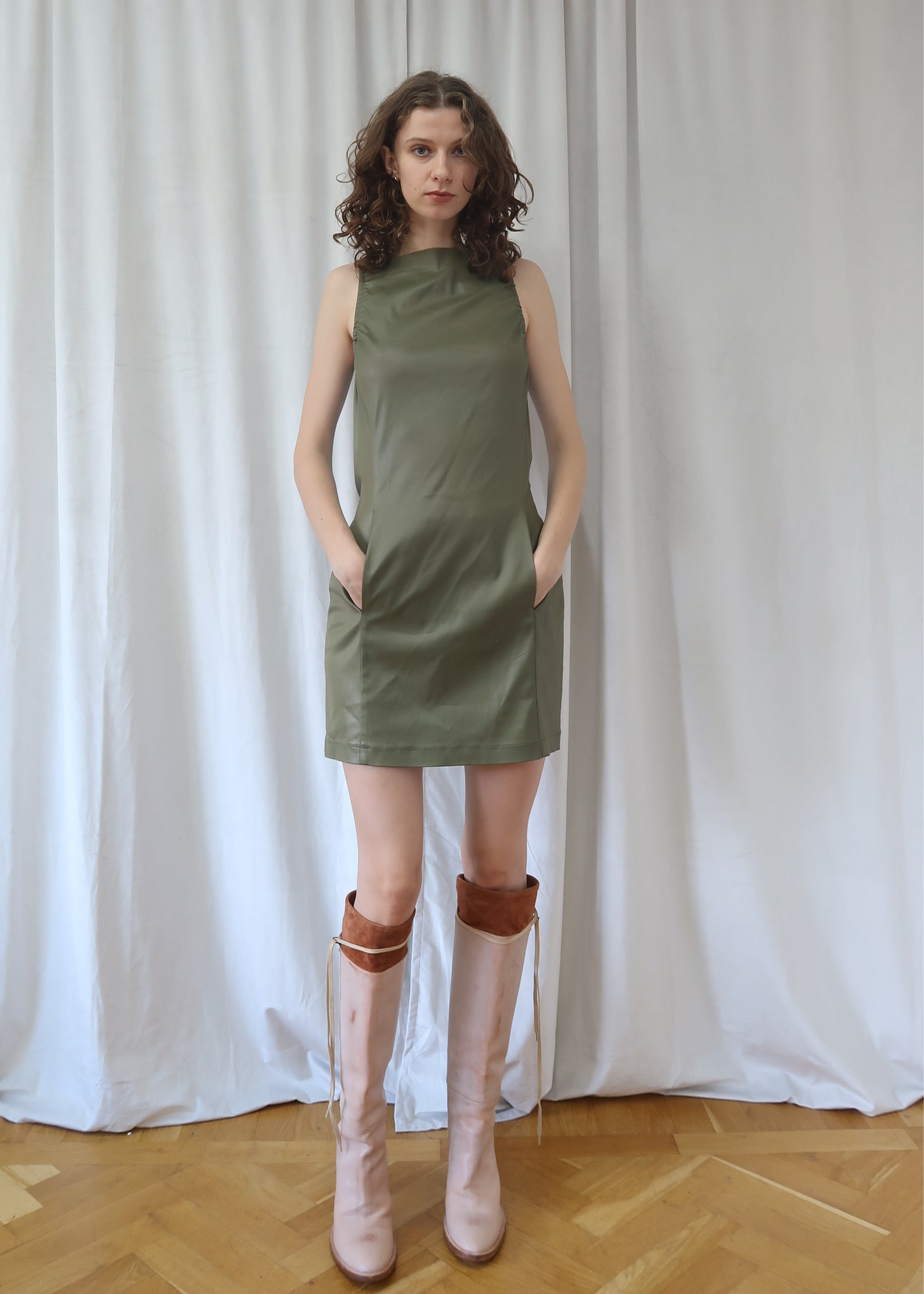 Versus rubber dress, Spring 1998