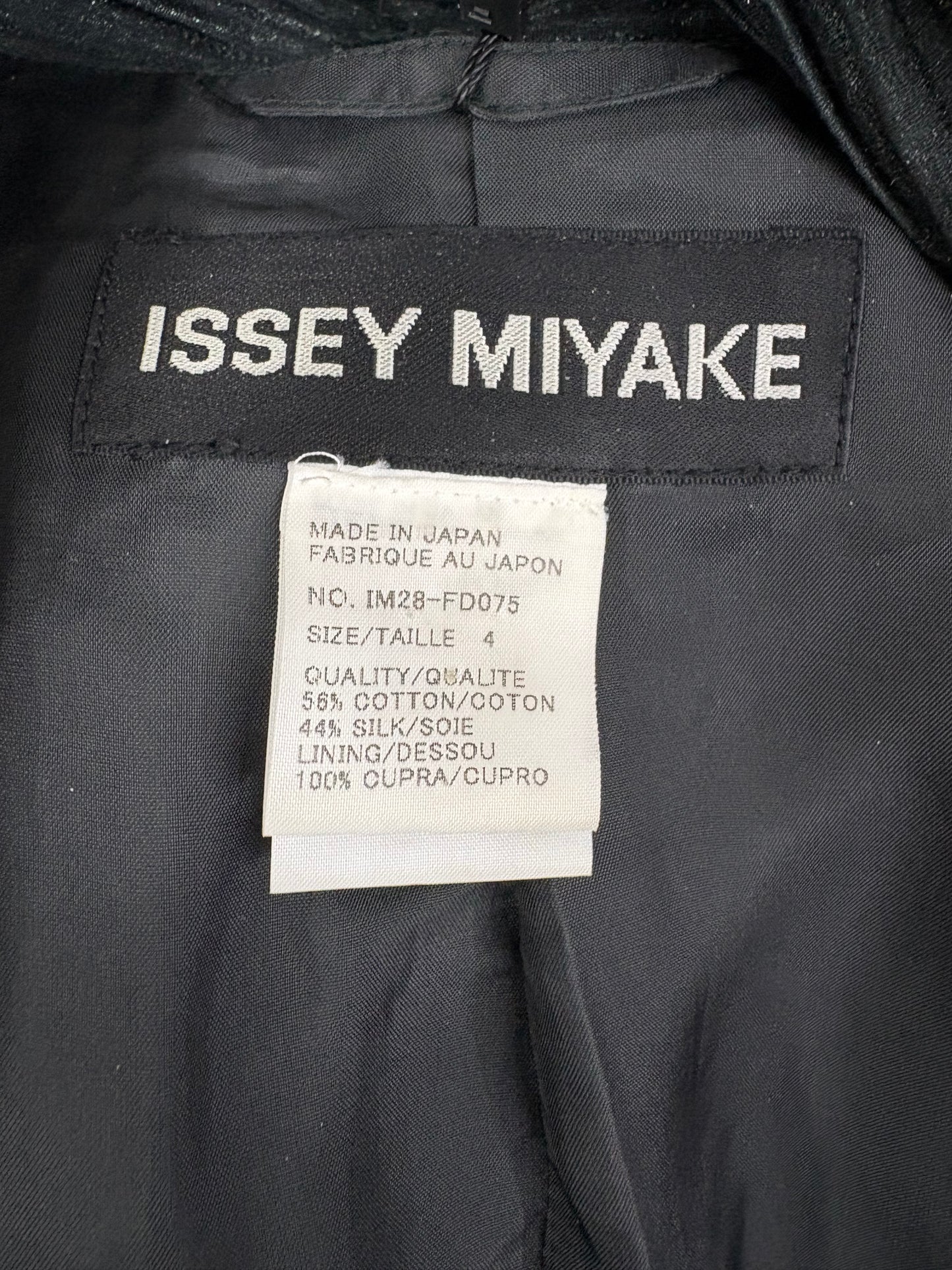 Issey Miyake coat, Fall 2002