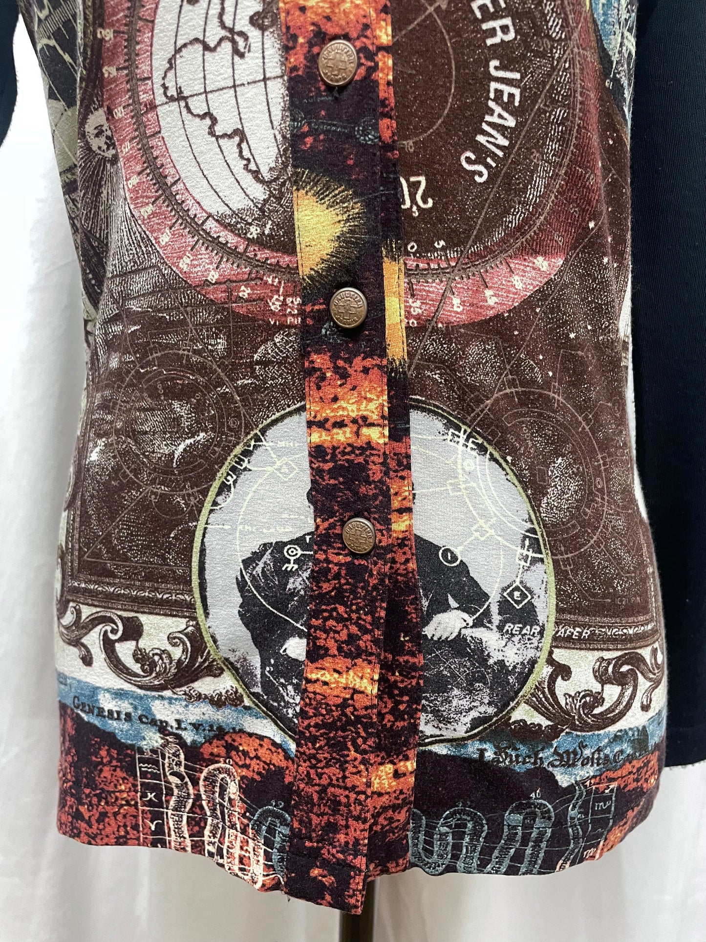 Jean Paul Gaultier Nikola Tesla shirt, Spring 2000