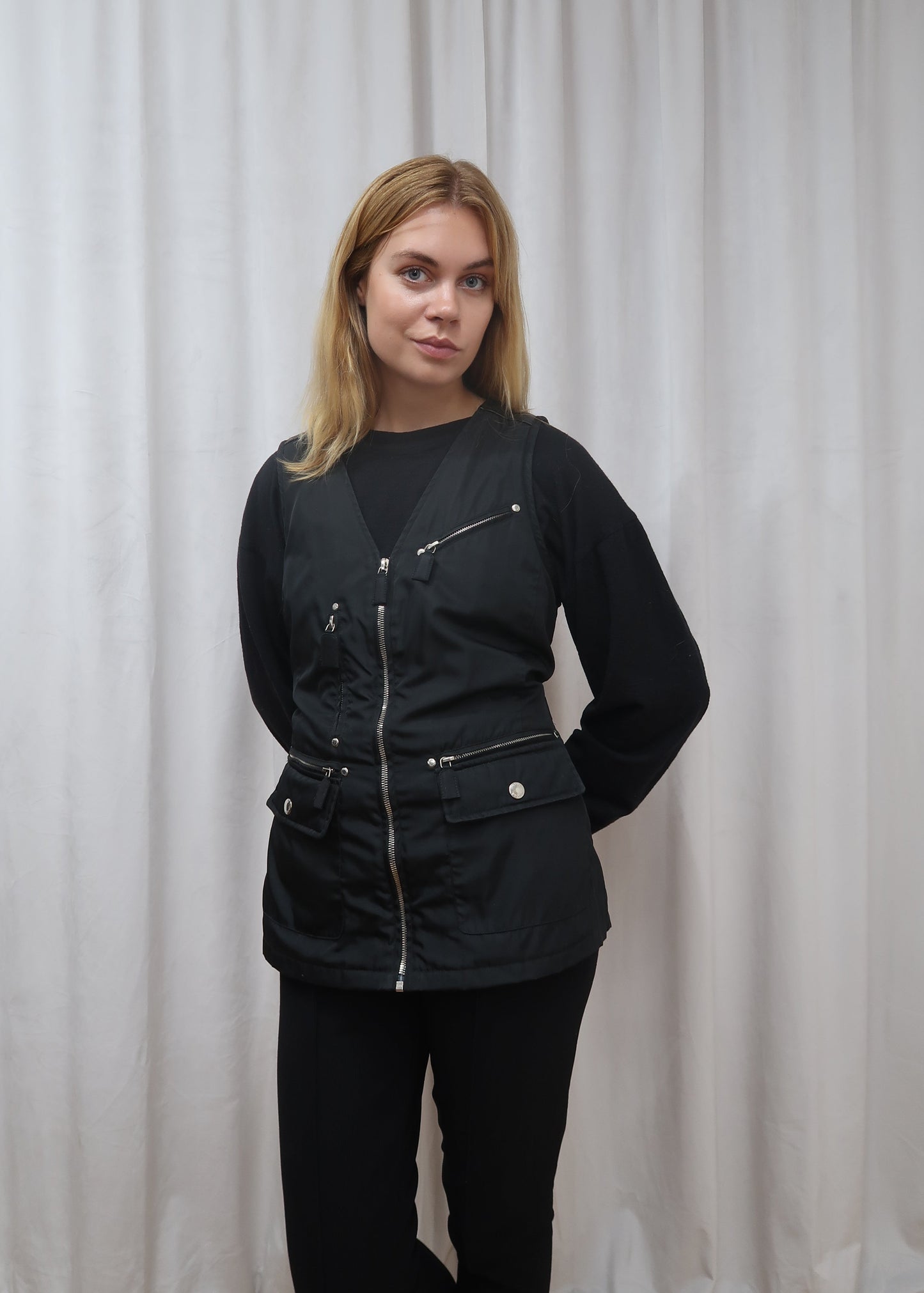 Prada nylon waistcoat, 1994