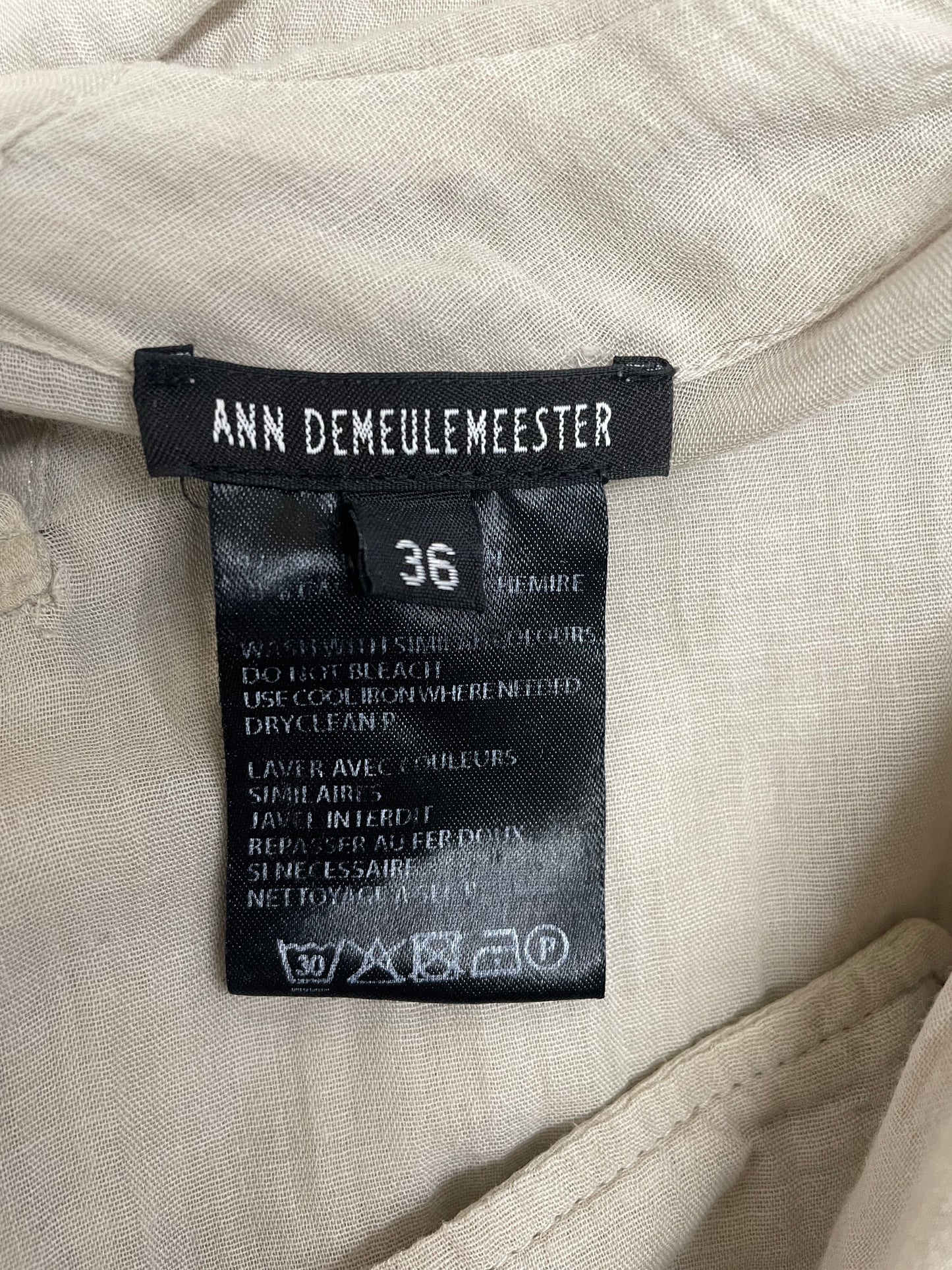 Ann Demeulemeester sailor blouse, 2000’s