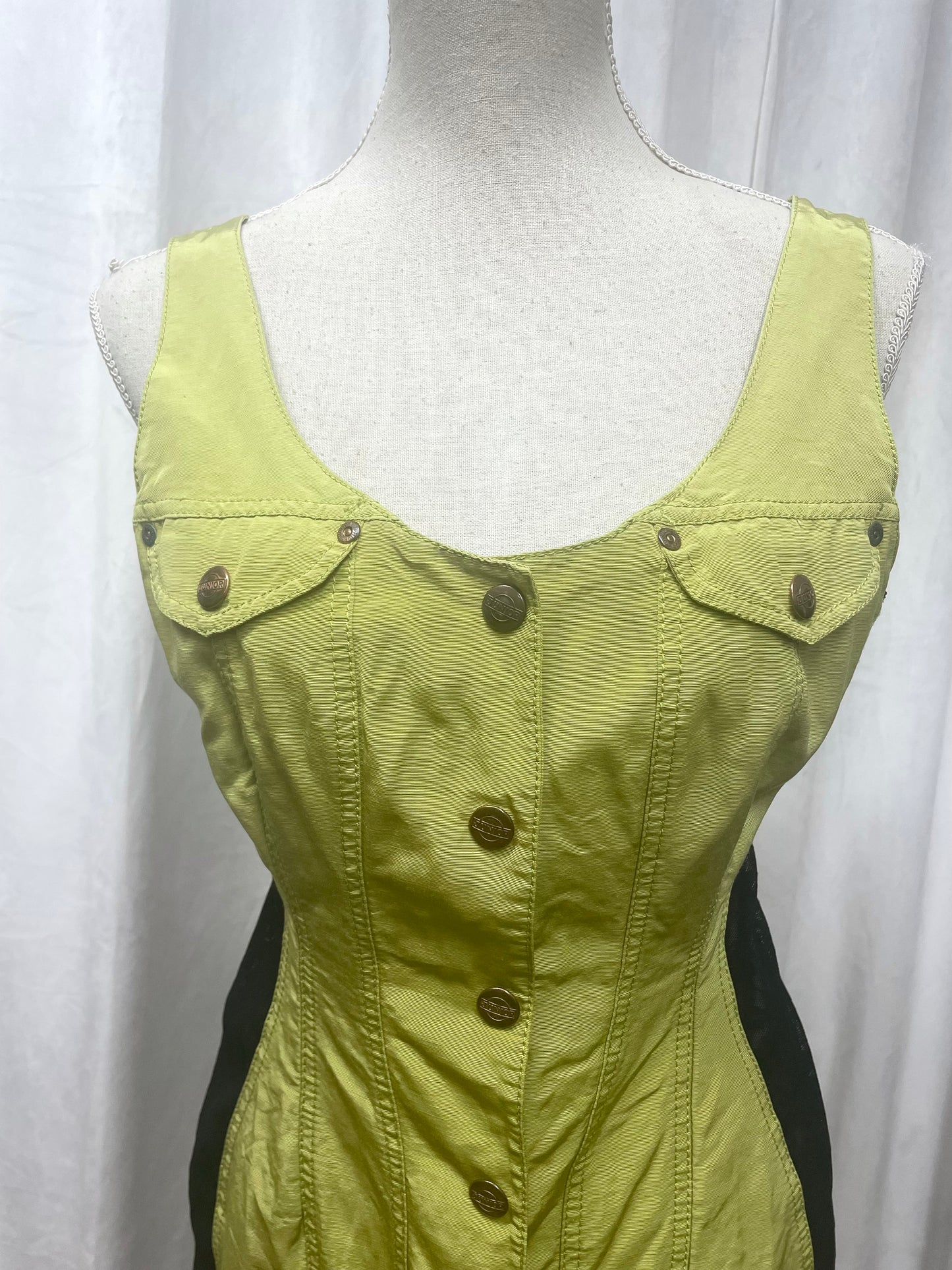 Junior Gaultier lace up dress, late 1980’s - early 1990’s