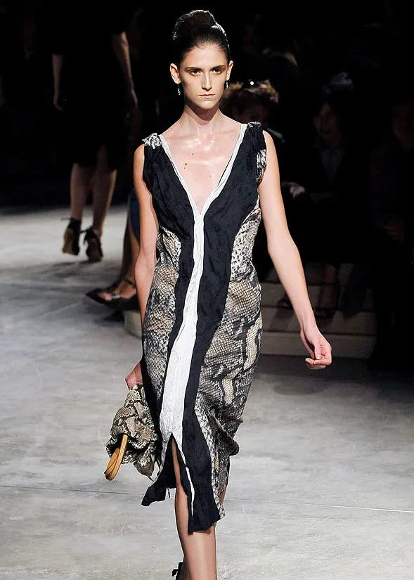 Prada snake print dress, Spring 2009