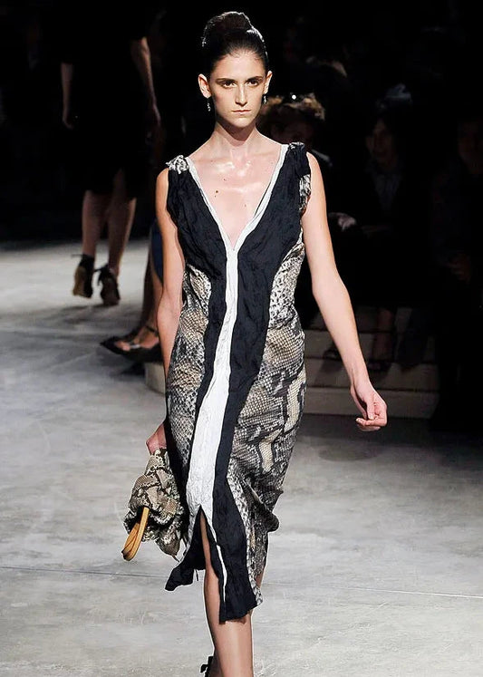 Prada snake print dress, Spring 2009