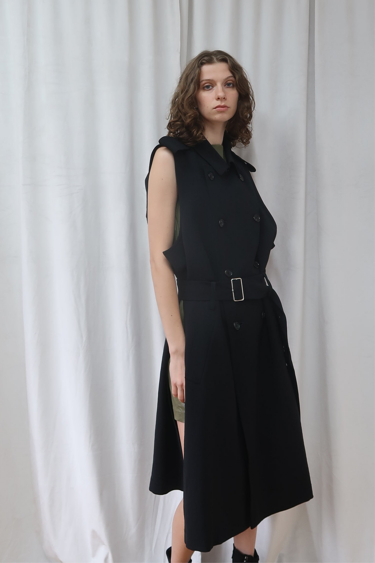 Comme des Garçons trenchcoat vest, Fall 1992