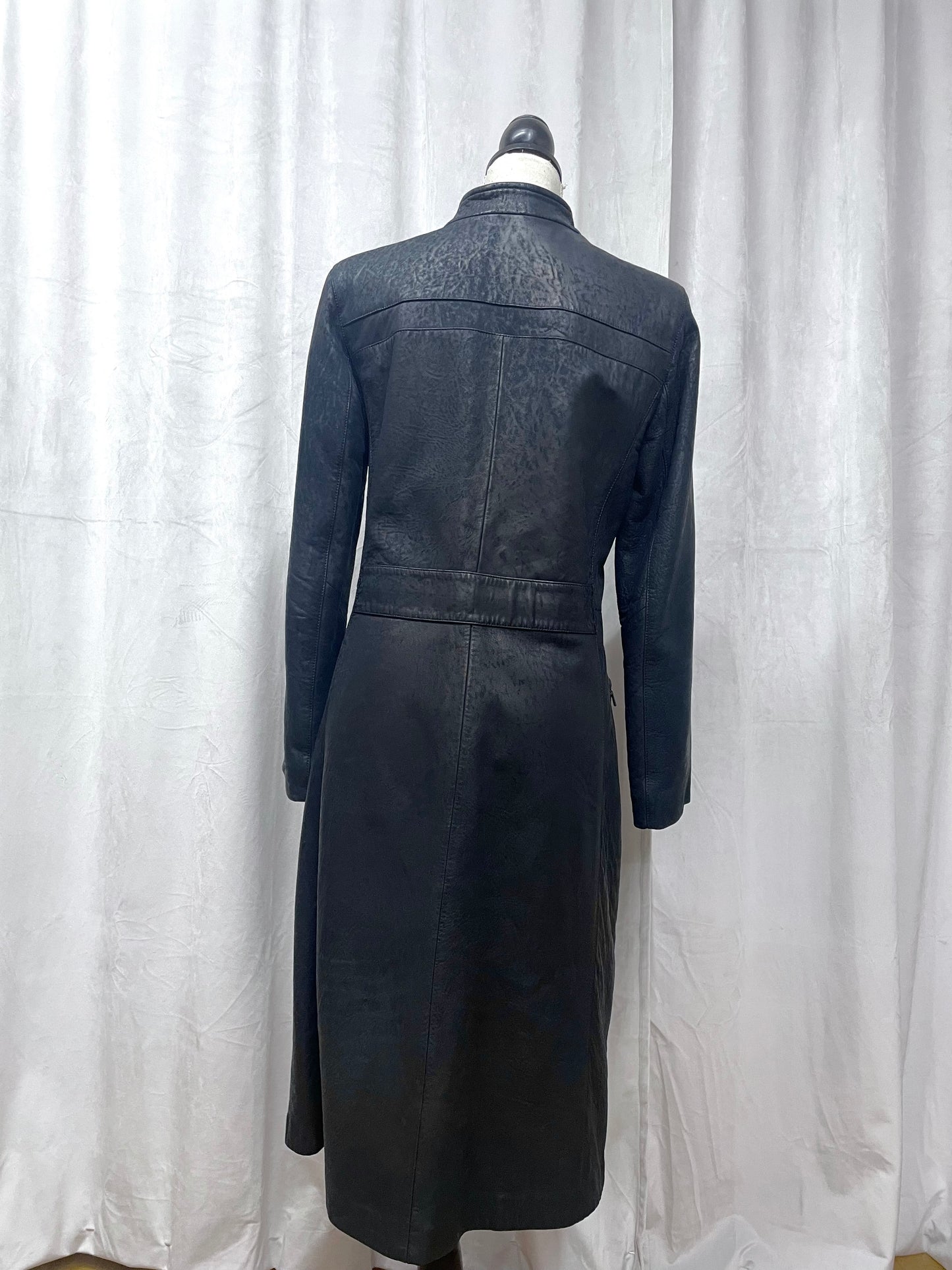 Emporio Armani leather coat, early 2000’s