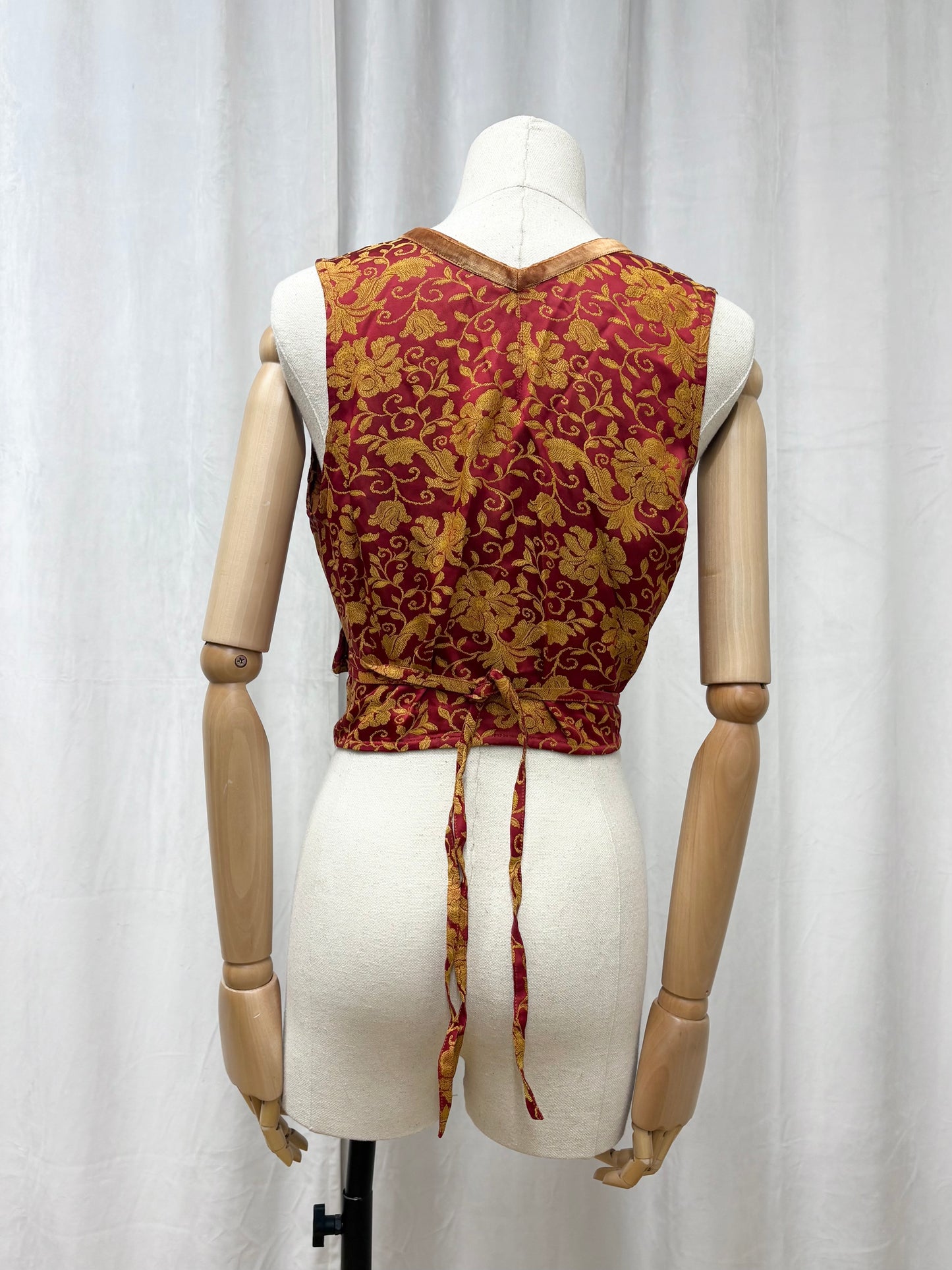 Dries van Noten wrap top, Fall 1997