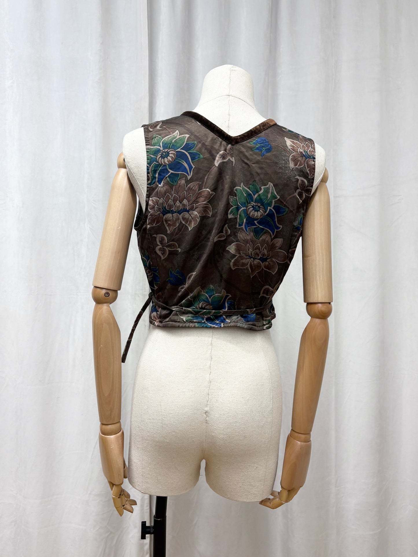Dries van Noten wrap top, Fall 1997