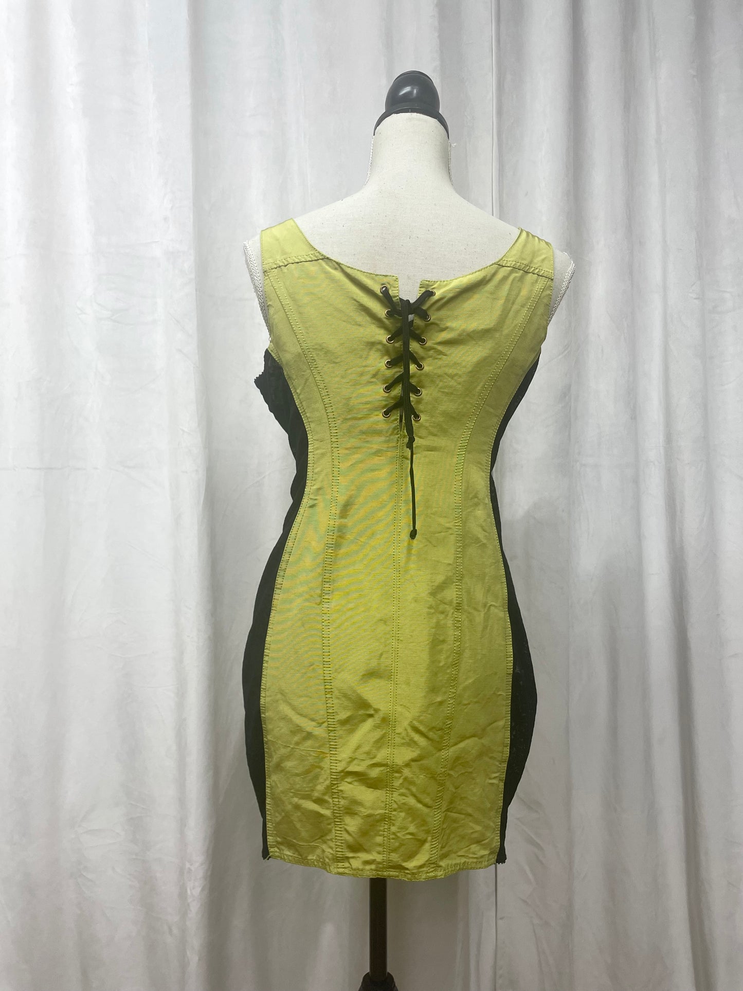 Junior Gaultier lace up dress, late 1980’s - early 1990’s