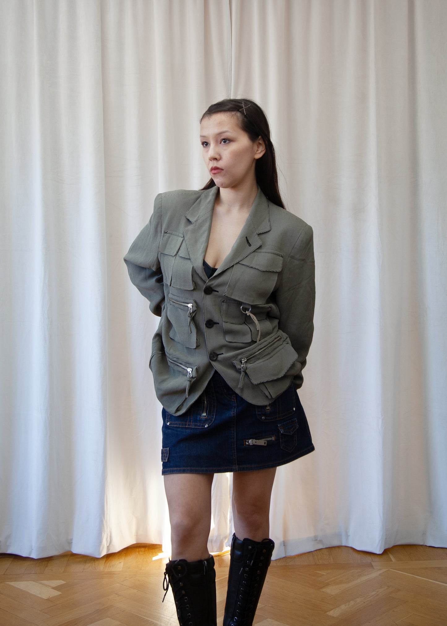 Jean Paul Gaultier utility jacket, ’Cyberbaba’ Spring 1996