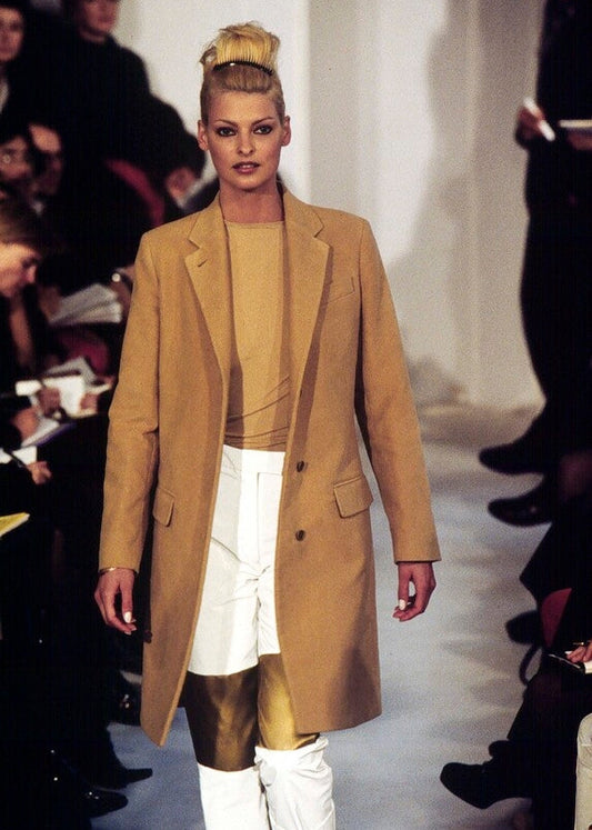 Helmut Lang coat, Fall 1995