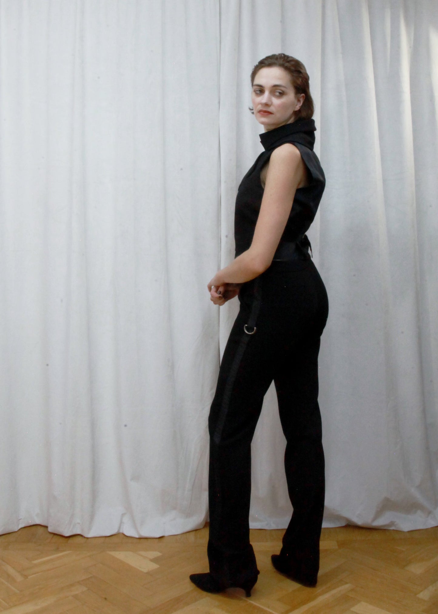 Alexander McQueen ’Scanners’ tuxedo pants, Fall 2003