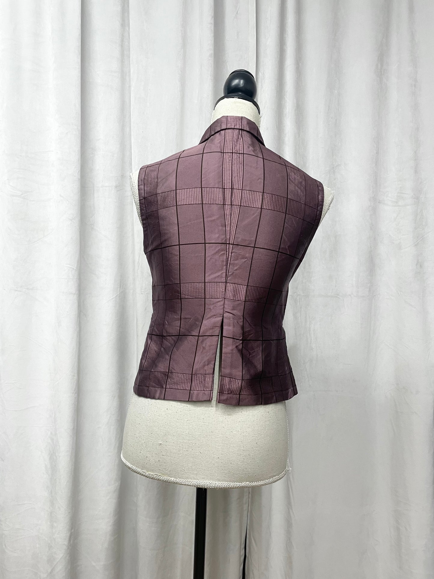 Prada silk suit, Fall 1997