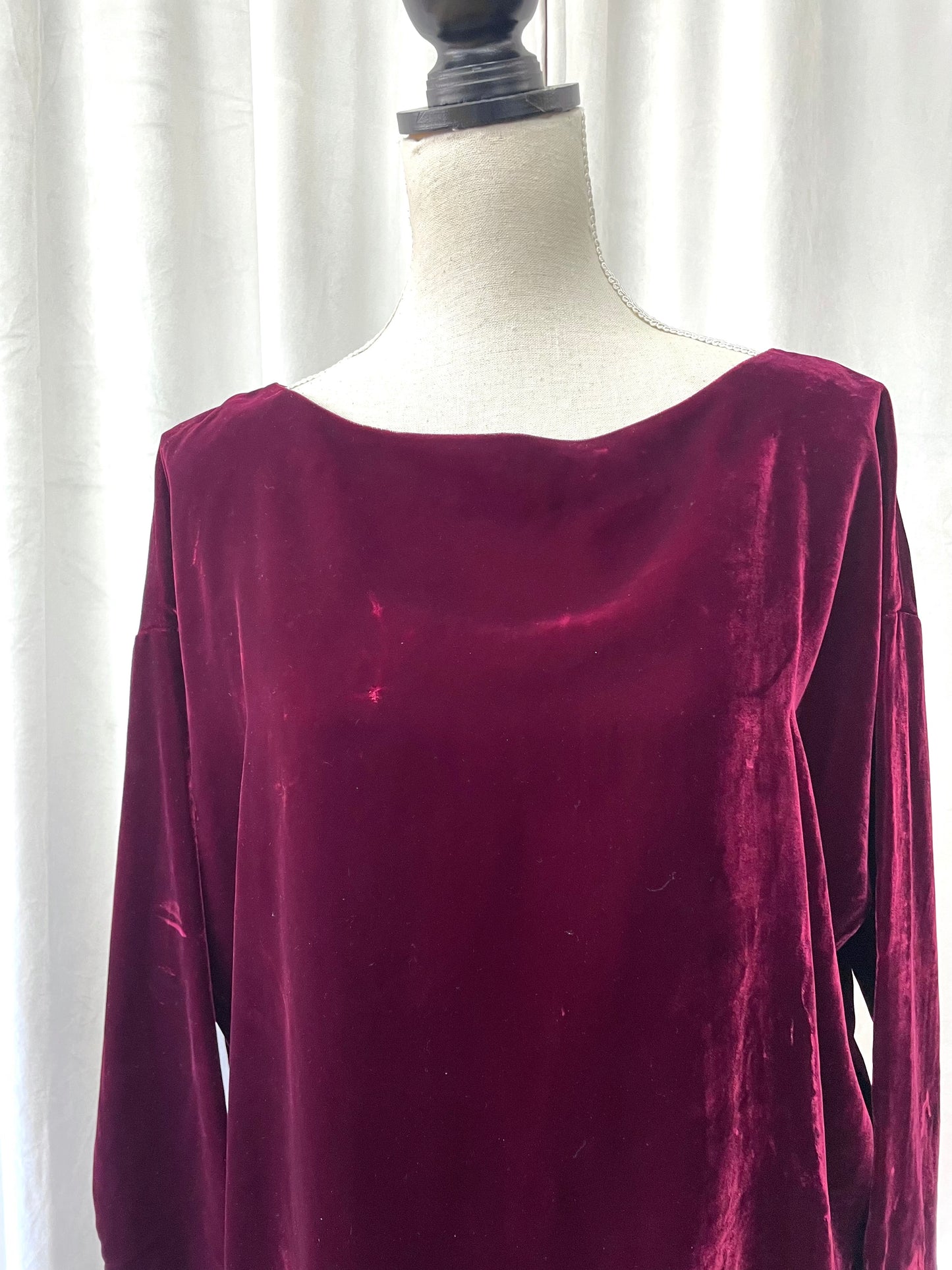 Romeo Gigli velvet blouse, 1980’s
