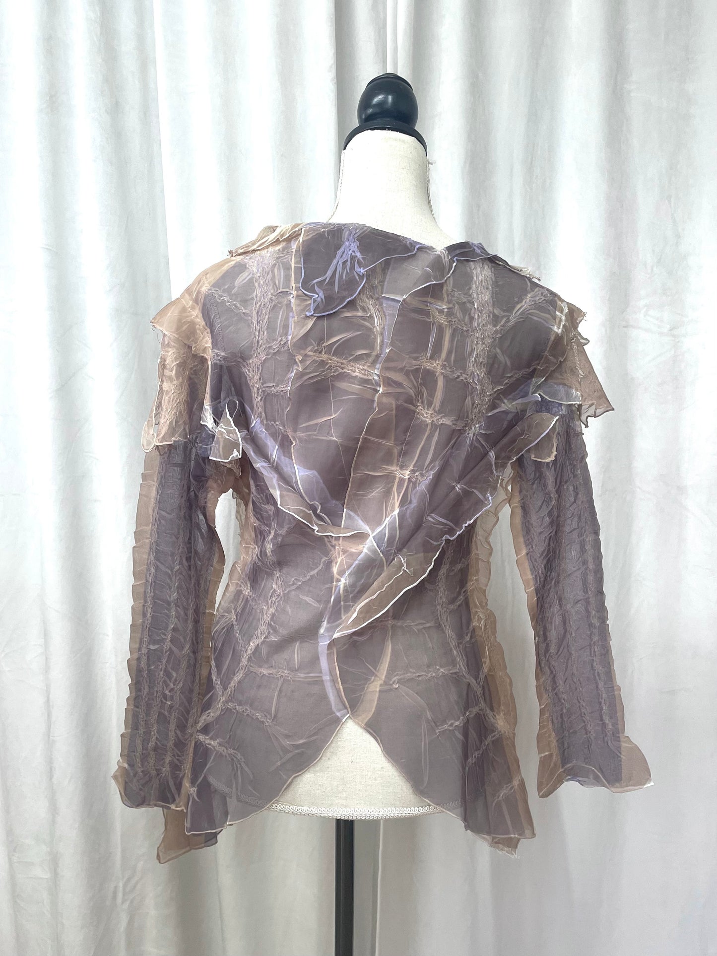 Yoshiki Hishinuma, acid dye blouse, late 1990’s