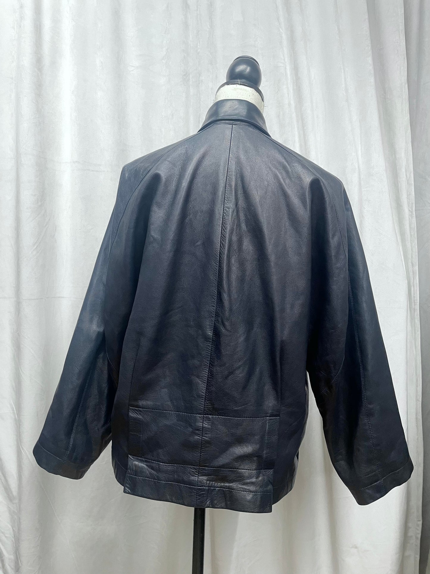 Alaïa leather jacket, 1986