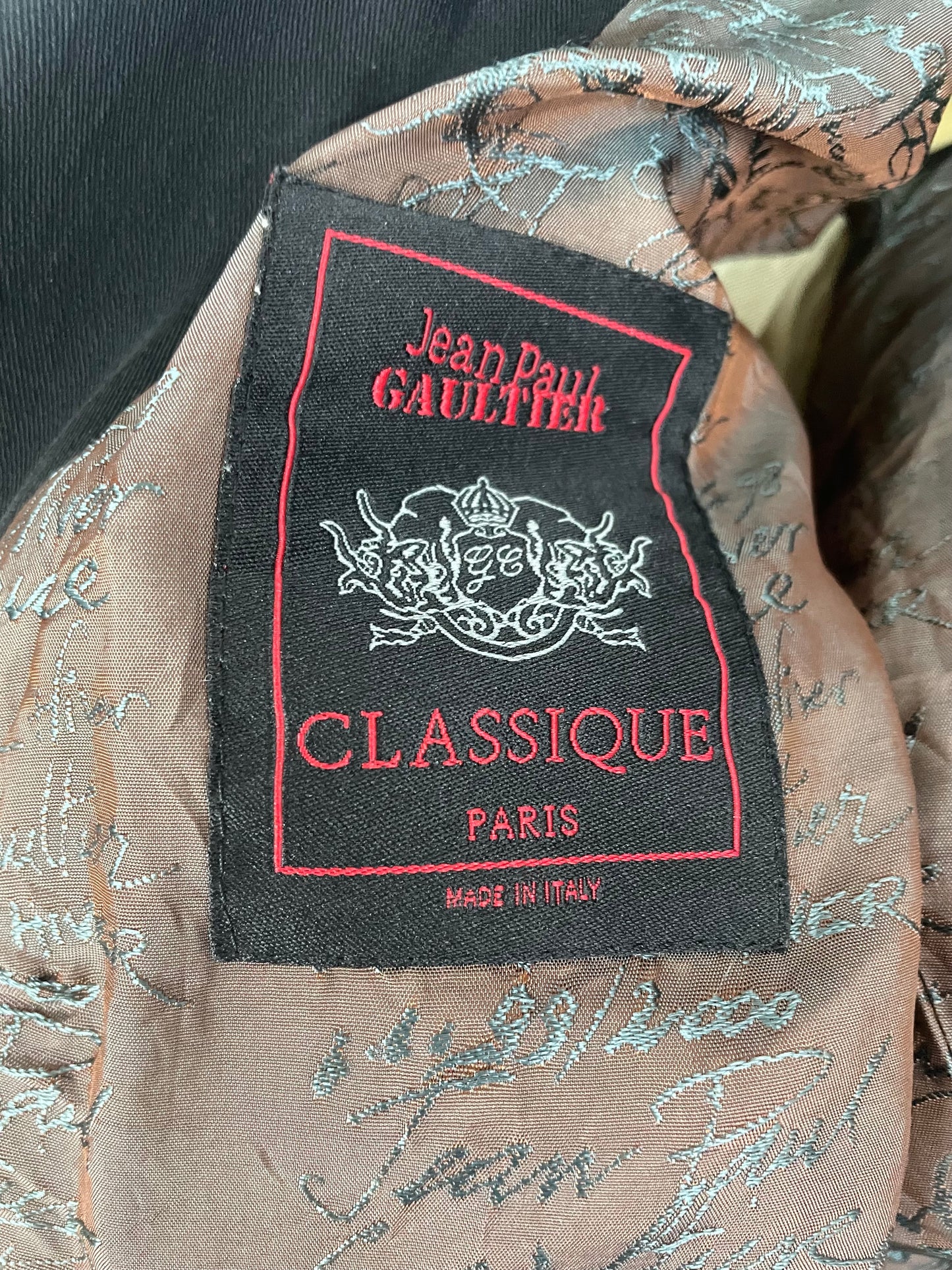 Jean Paul Gaultier blazer, late 1990’s