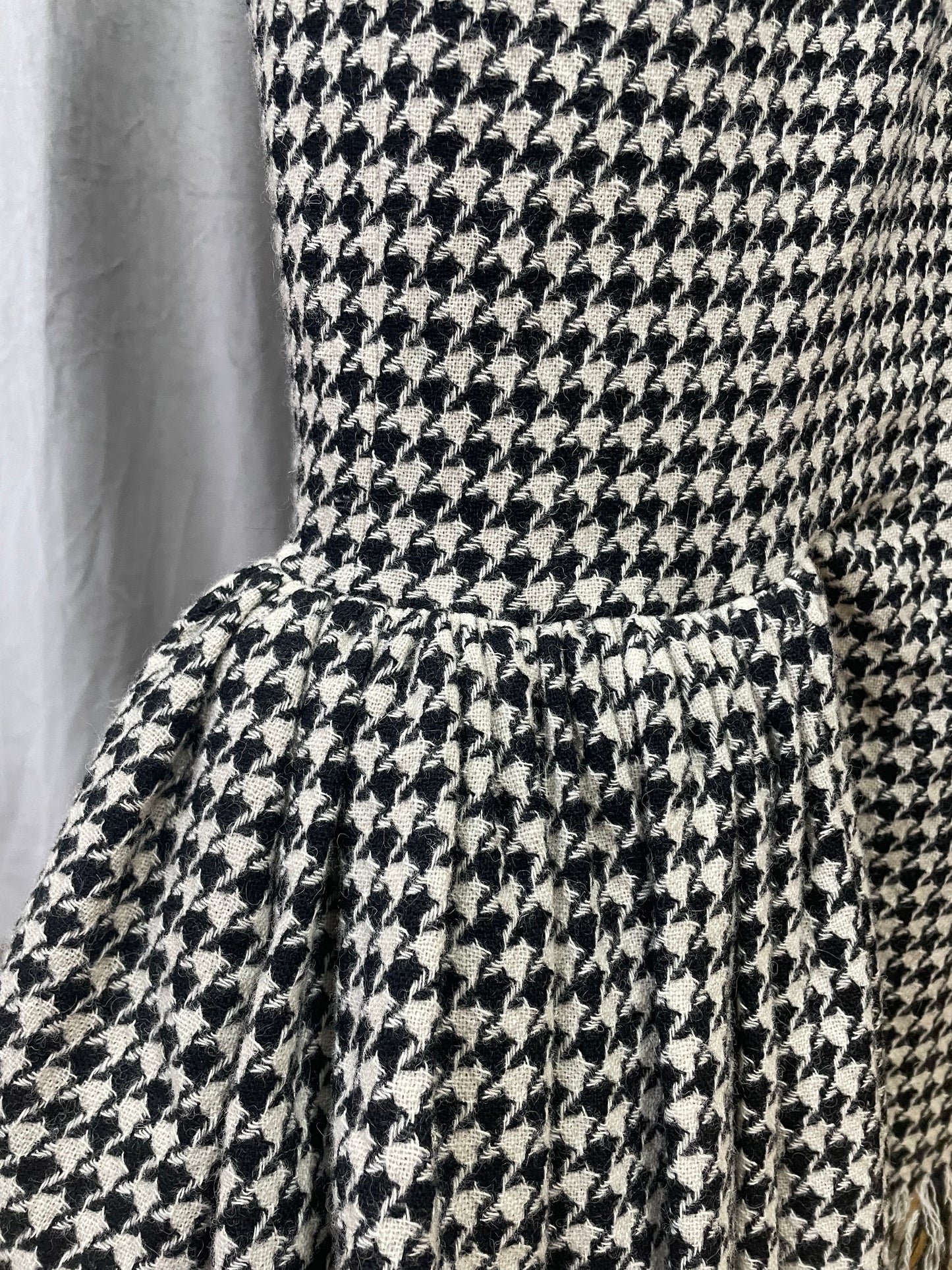 Yohji Yamamoto houndstooth skirt, Fall 2003