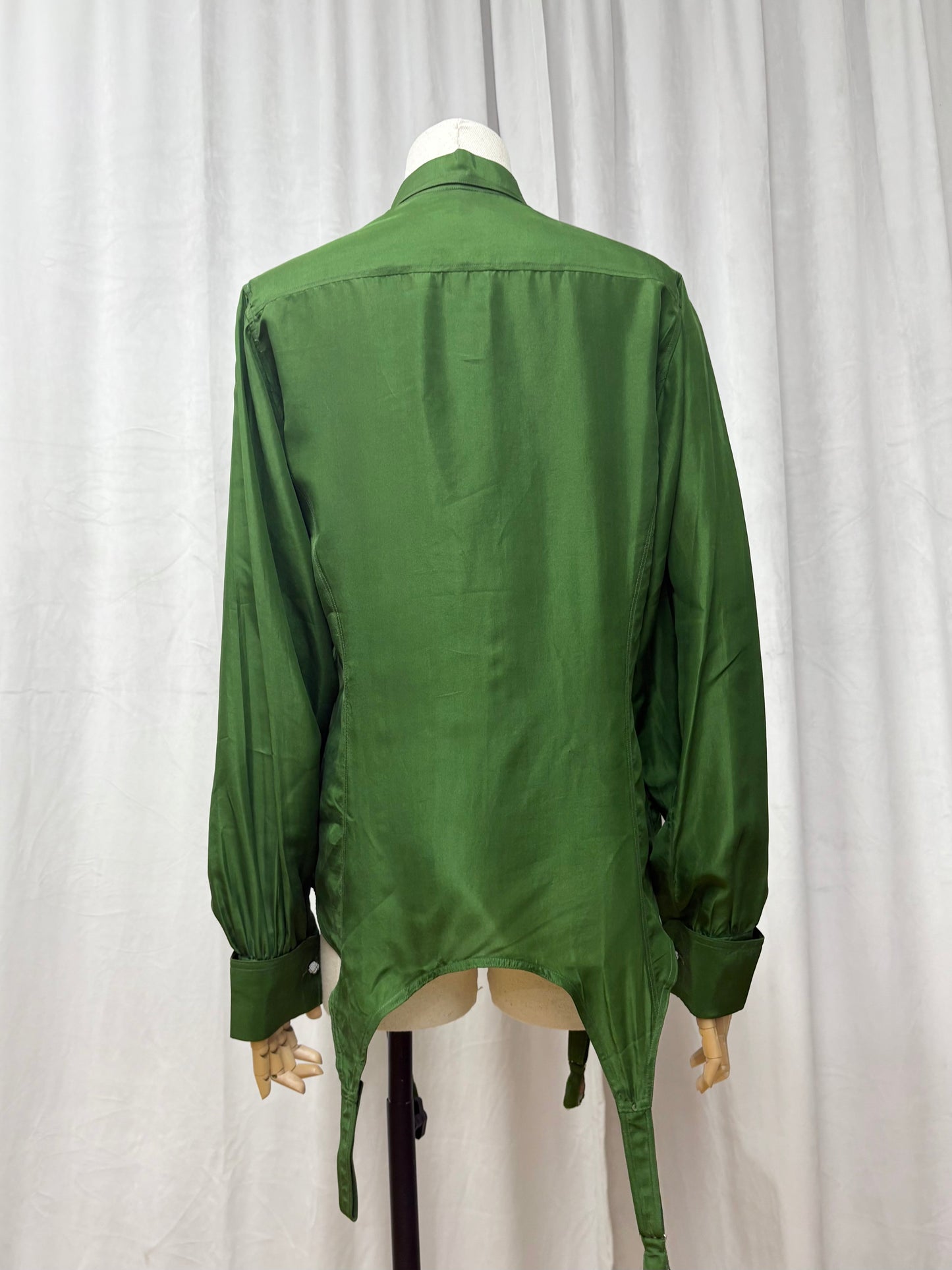 Jean Paul Gaultier garter shirt, 1980’s