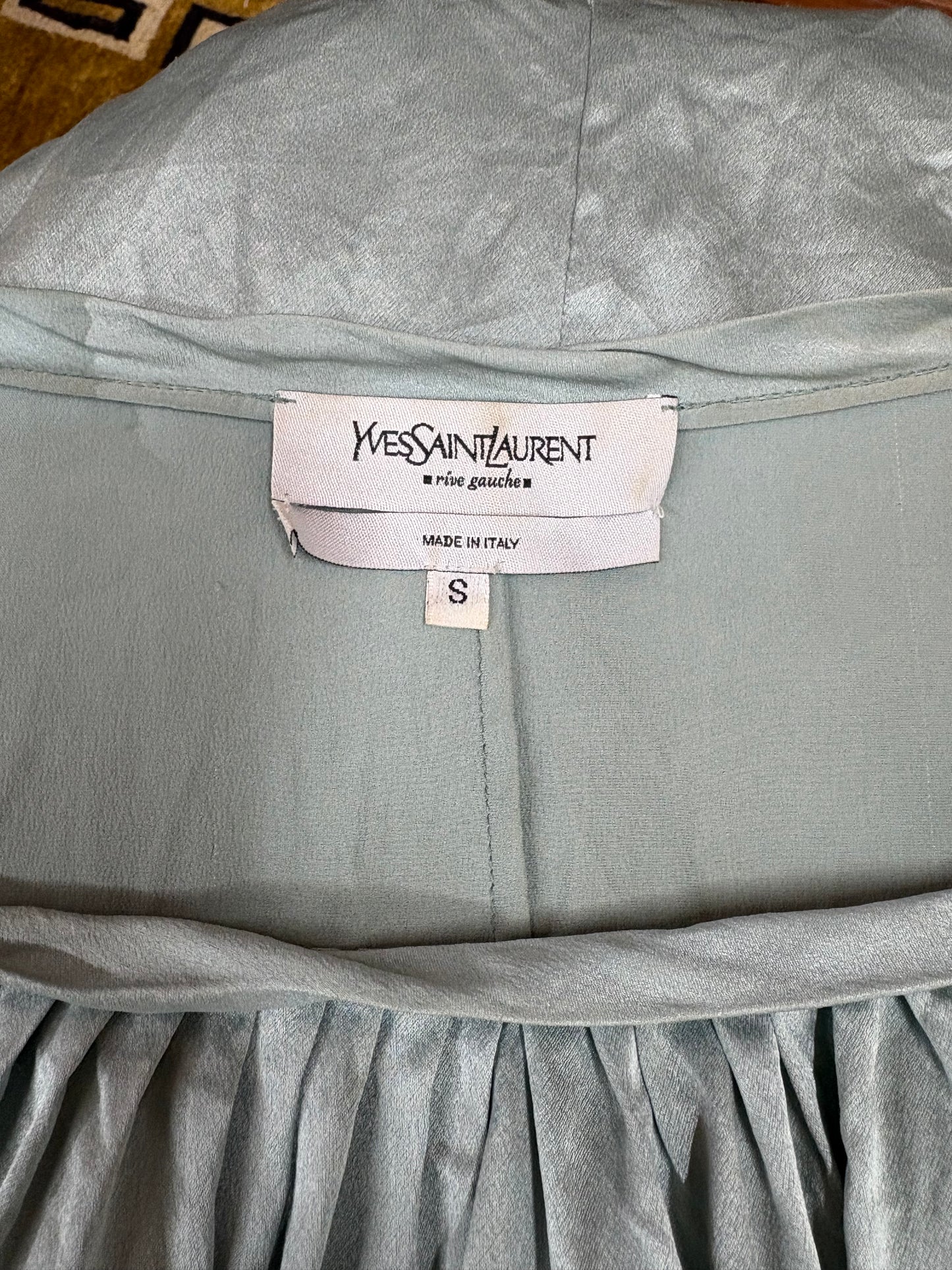 Yves Saint Laurent by Tom Ford silk blouse, early 2000’s