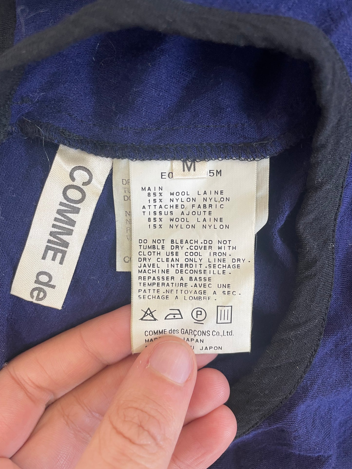 Comme des Garçons dress, Spring 1996