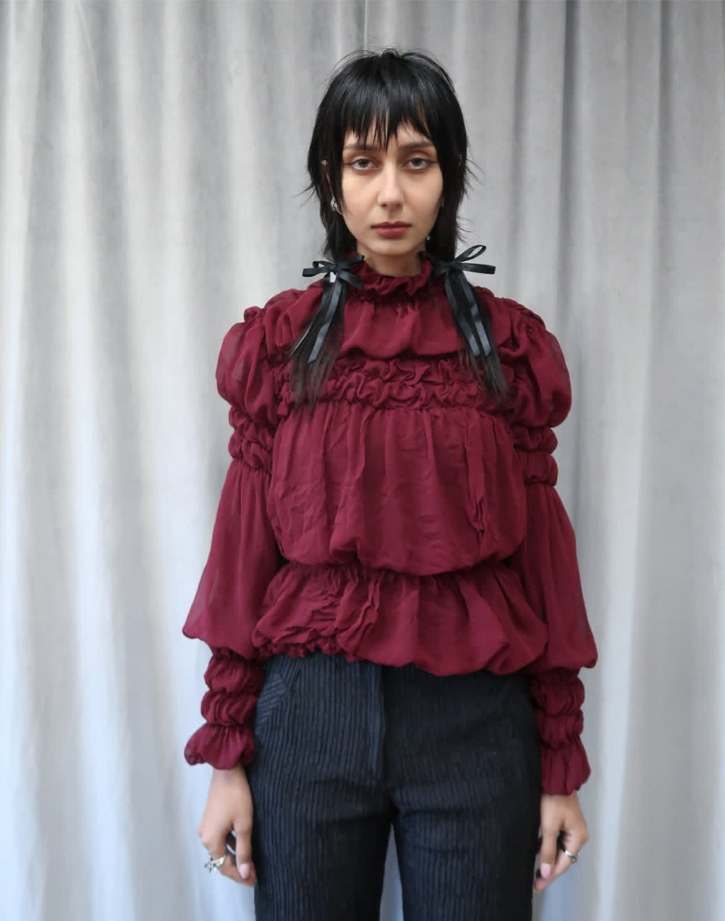 Yoshiki Hishinuma blouse, Fall 1998