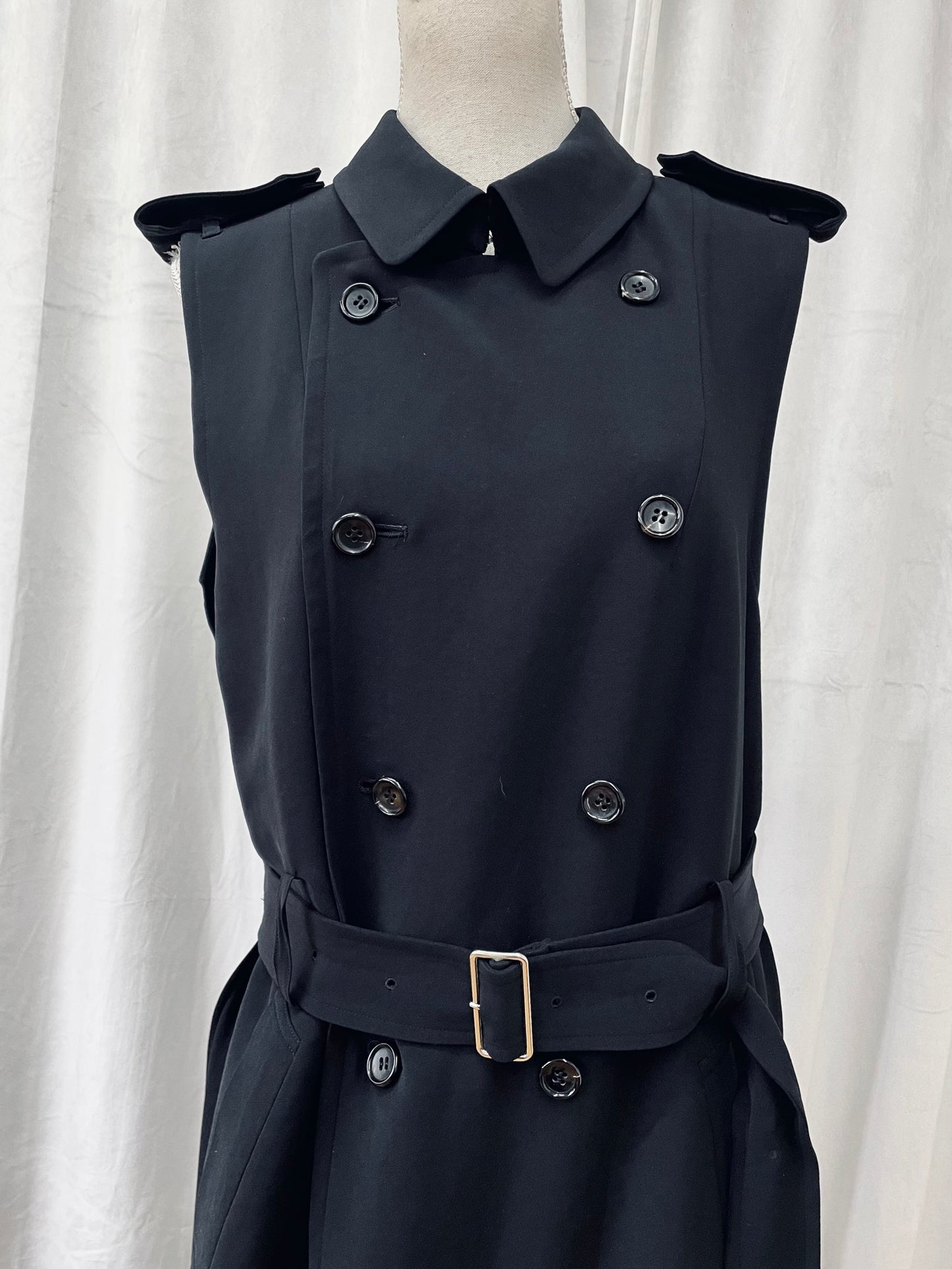 Comme des Garçons trenchcoat vest, Fall 1992