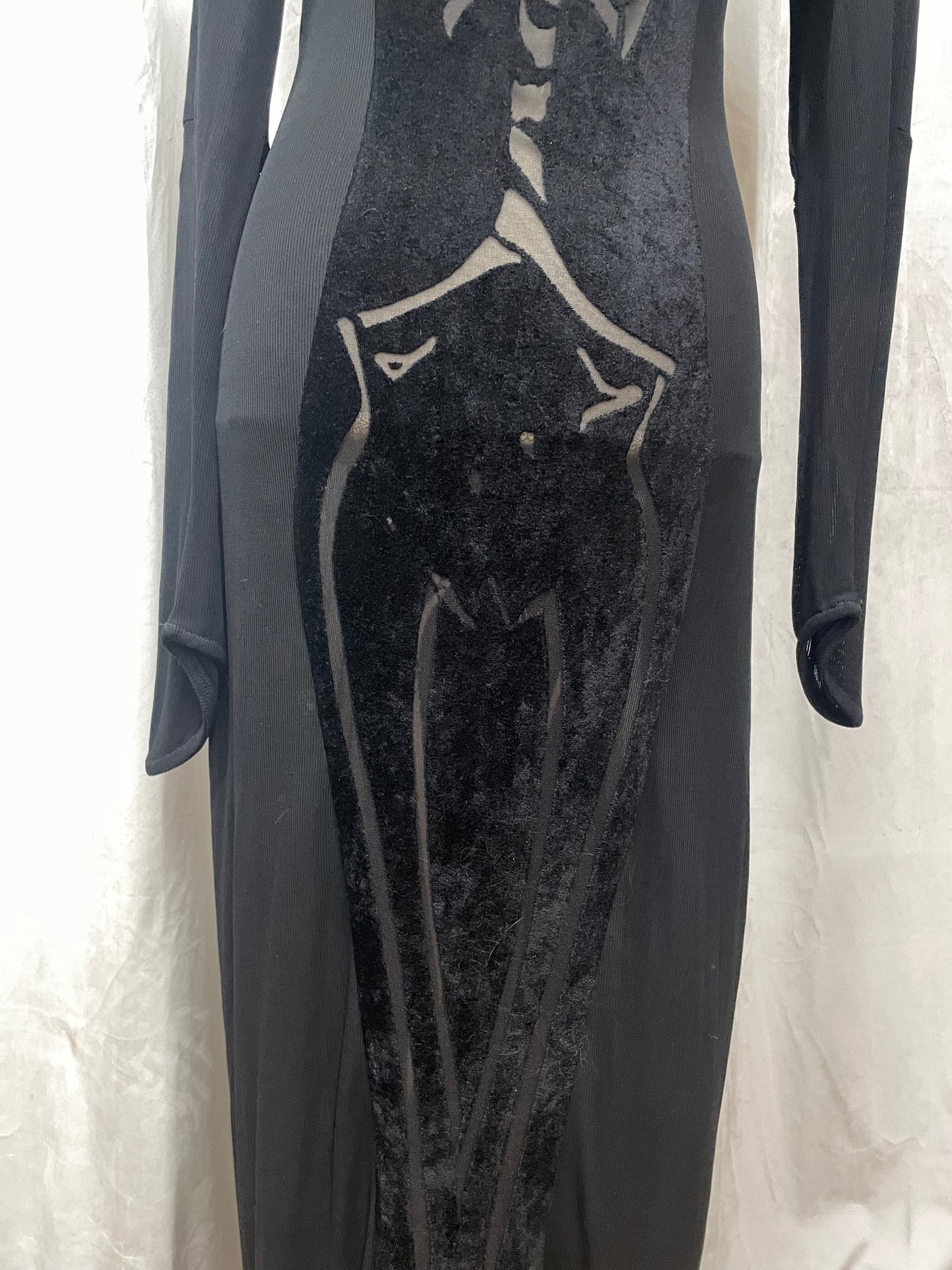 Kaat Tilley (Escape) skeleton dress, 1990’s