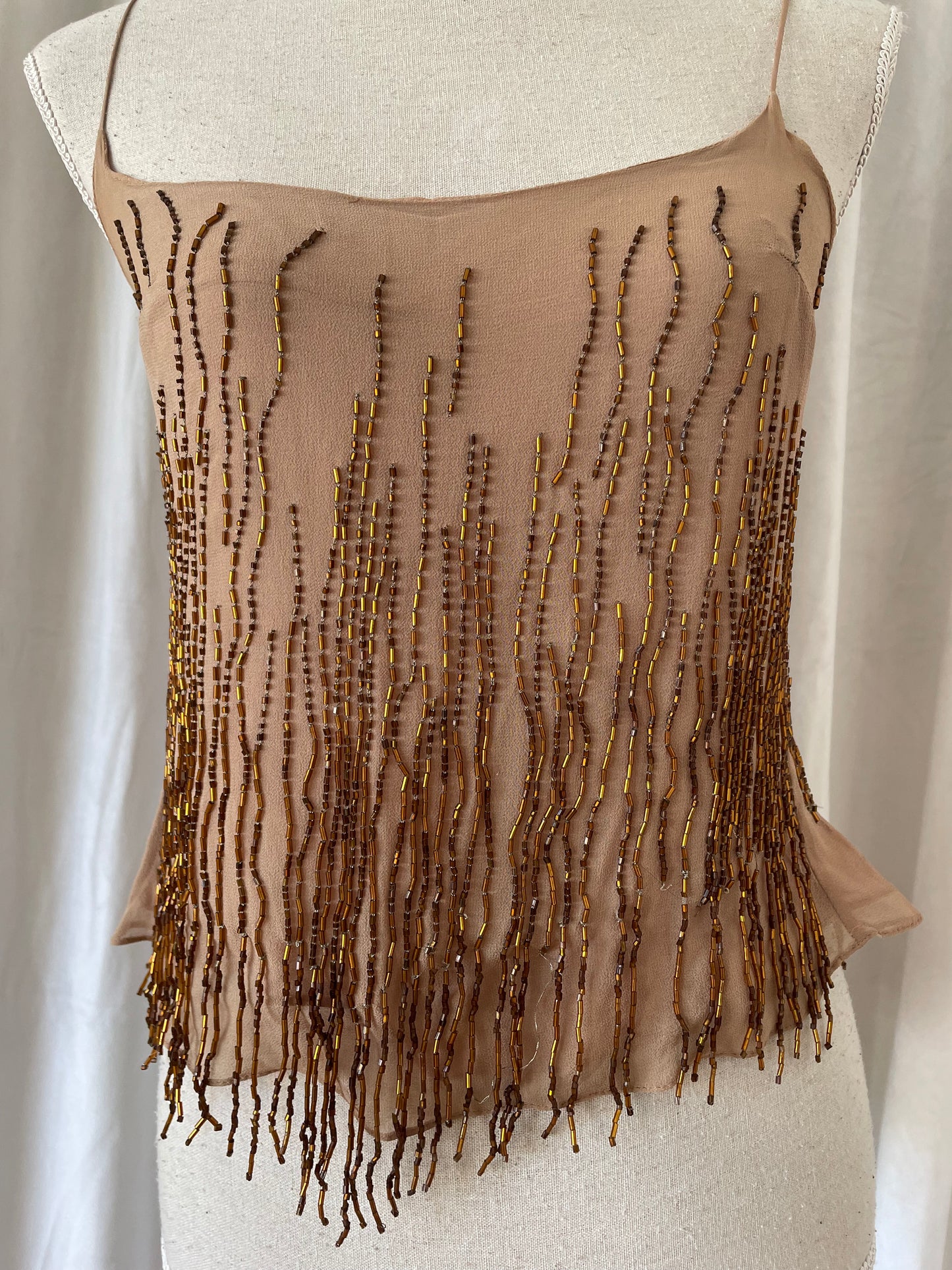 Plein Sud beaded top, 2000's