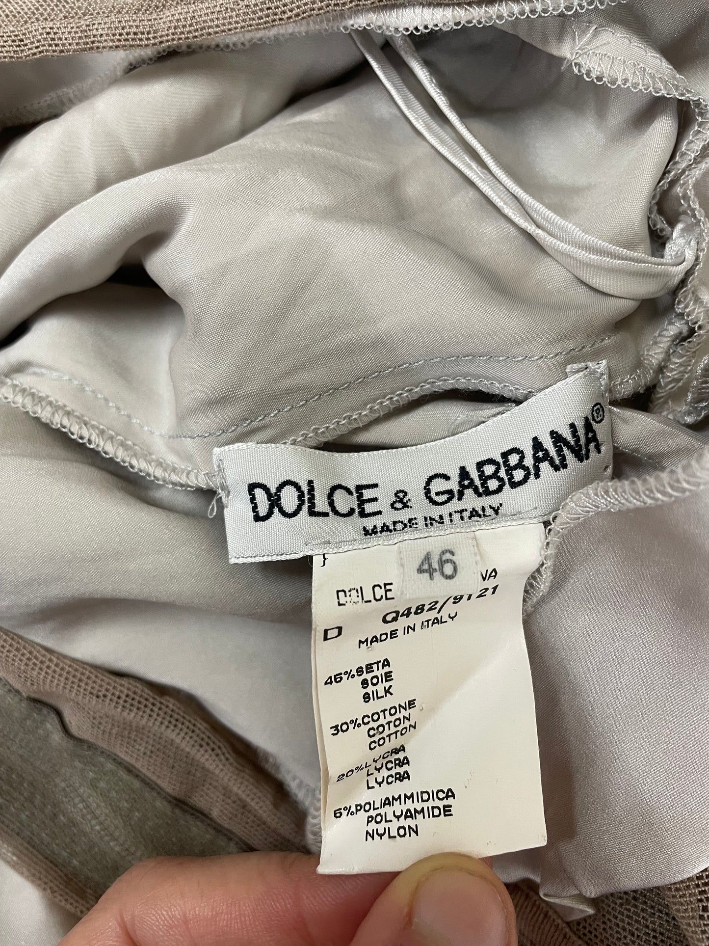 Dolce & Gabbana ’Stromboli’ corset top, Spring 1998