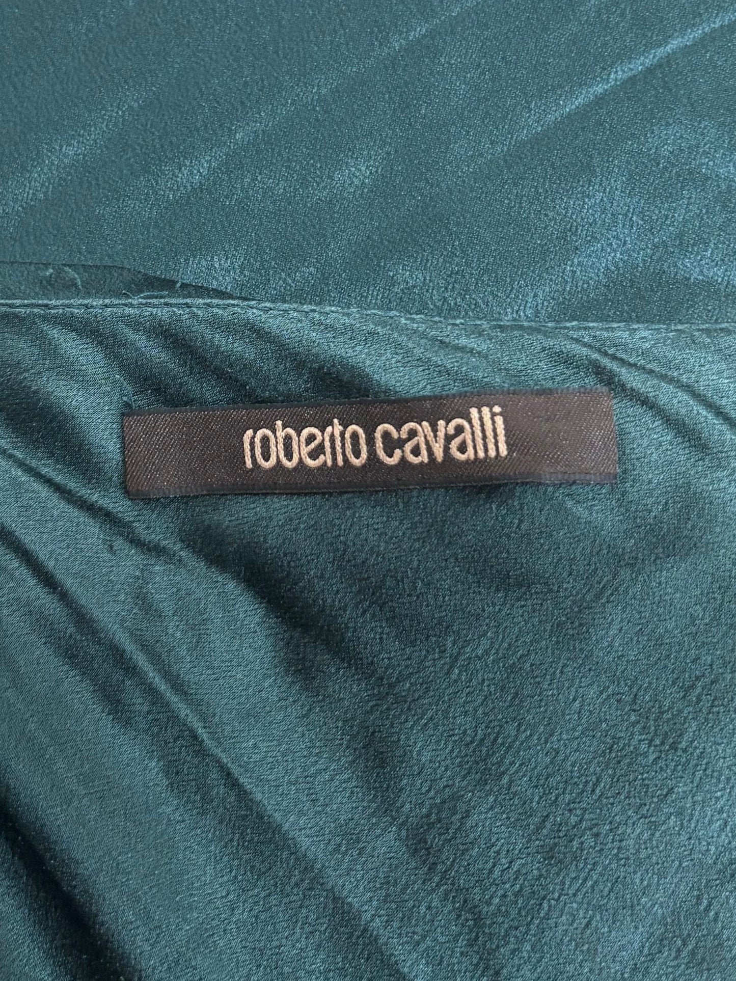 Roberto Cavalli beaded silk gown, 2000’s