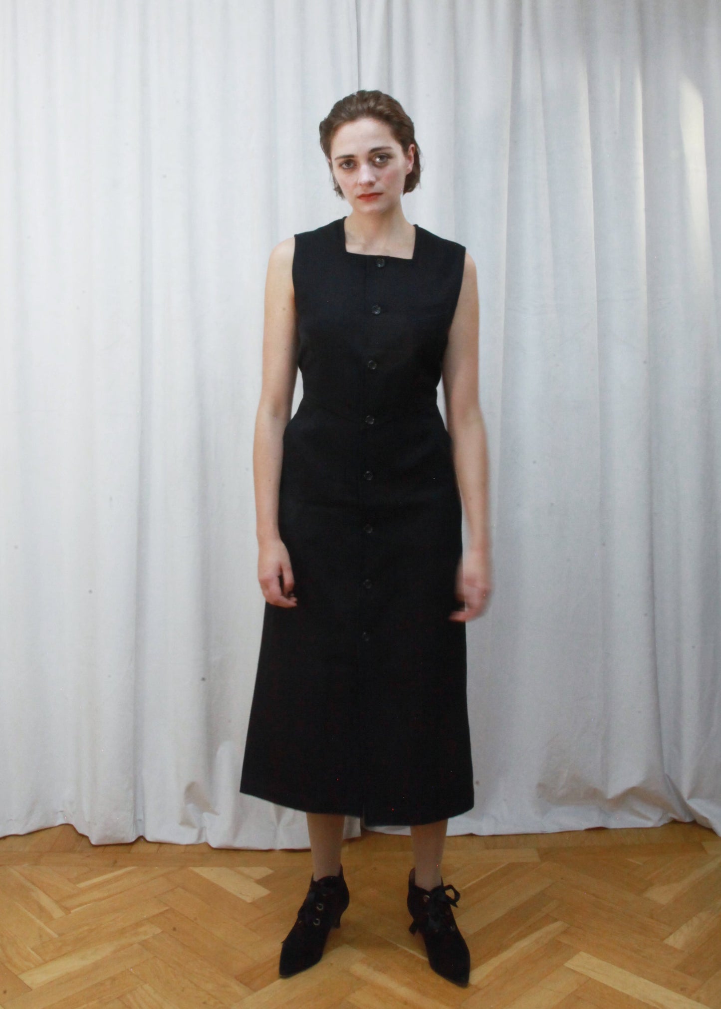 Comme des Garçons tricot waistcoat dress, 1992