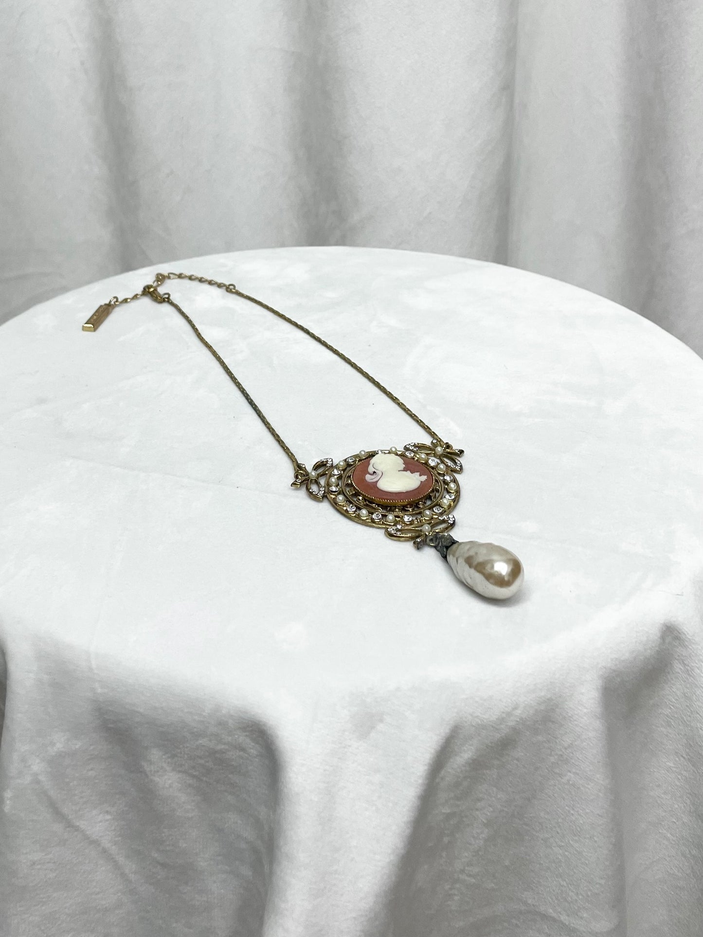 Dolce & Gabbana camé necklace, Fall 2001