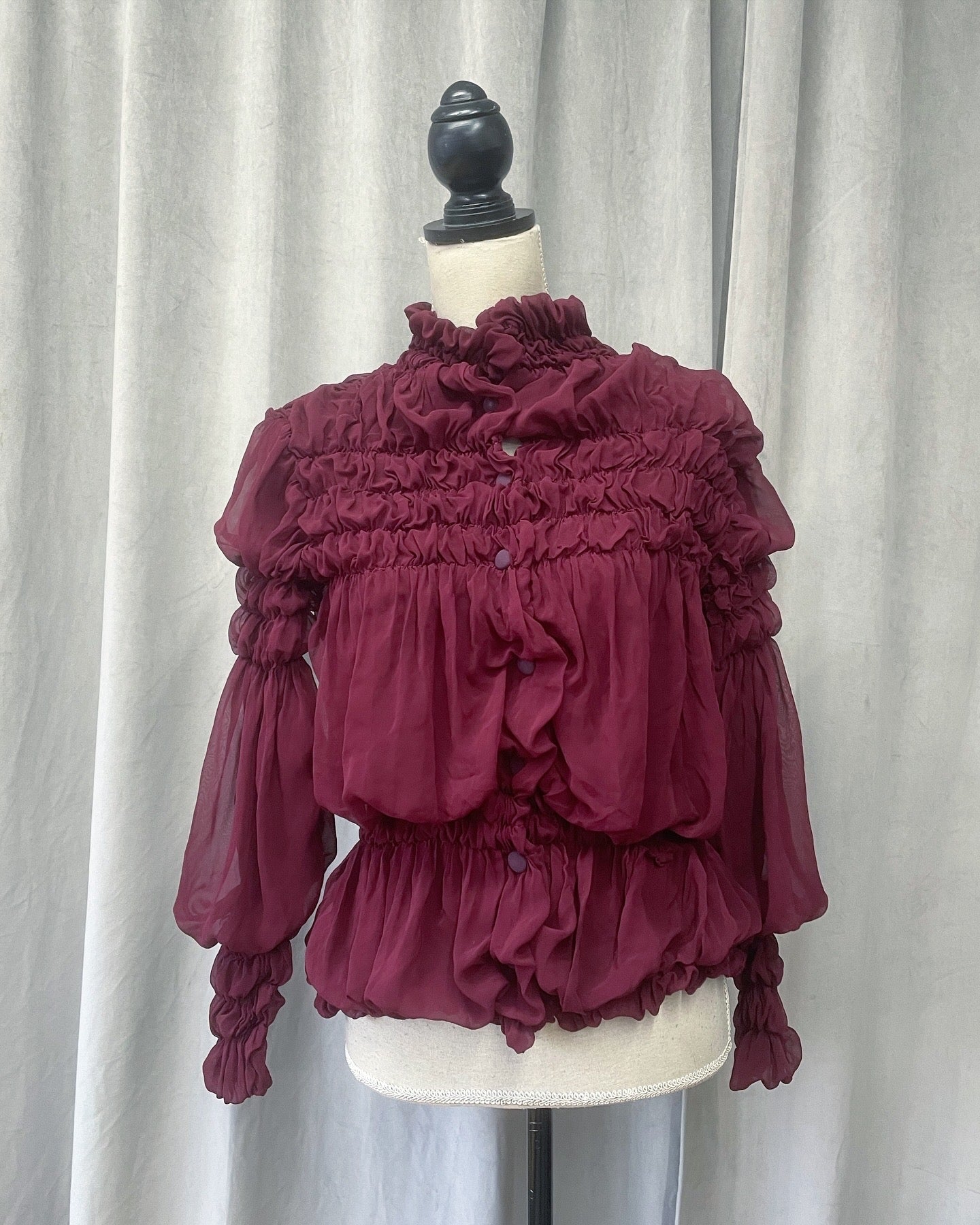 Yoshiki Hishinuma blouse, Fall 1998