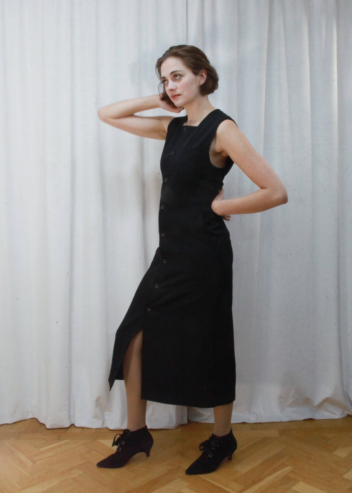 Comme des Garçons tricot waistcoat dress, 1992